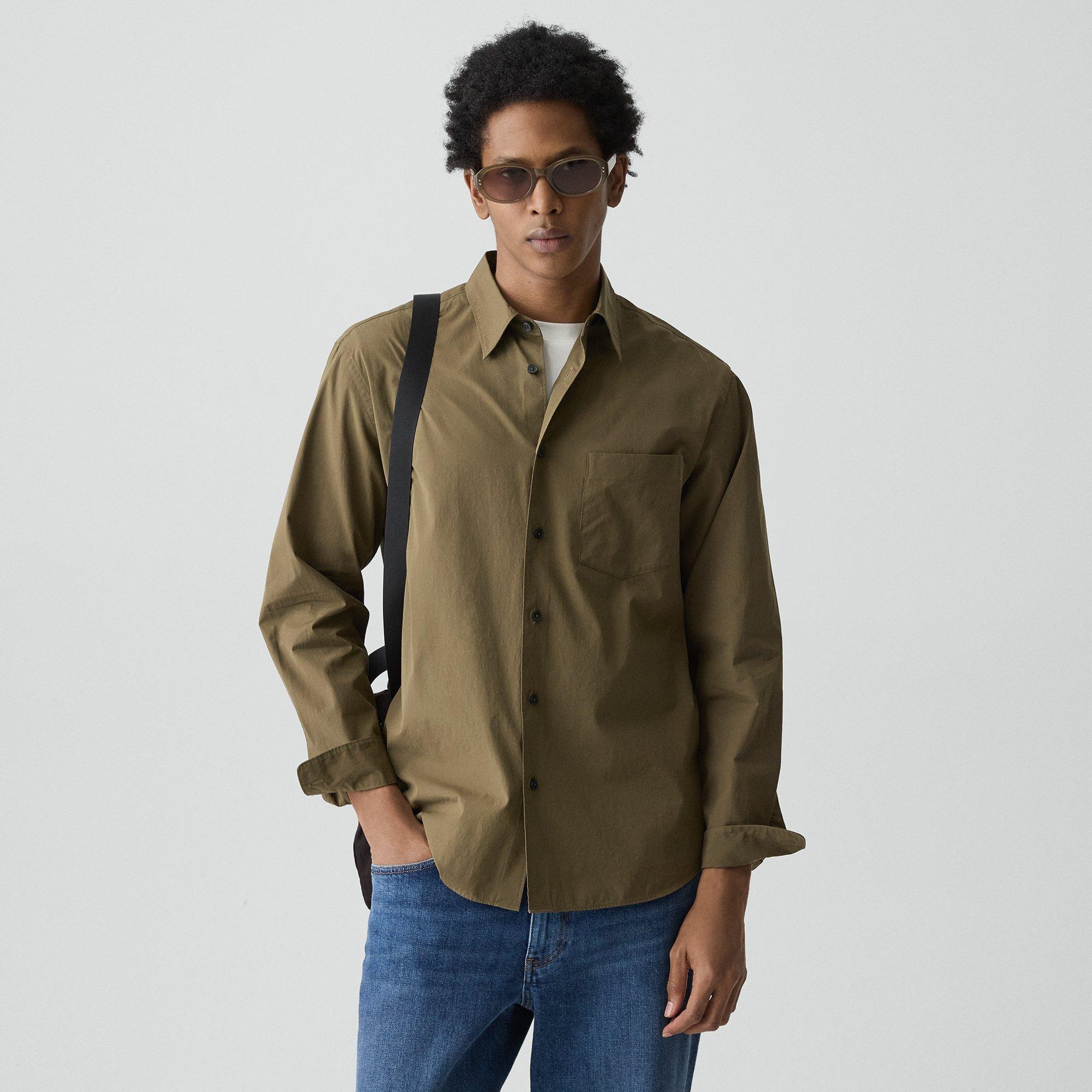 Theory Weekend Shirt In Cotton
