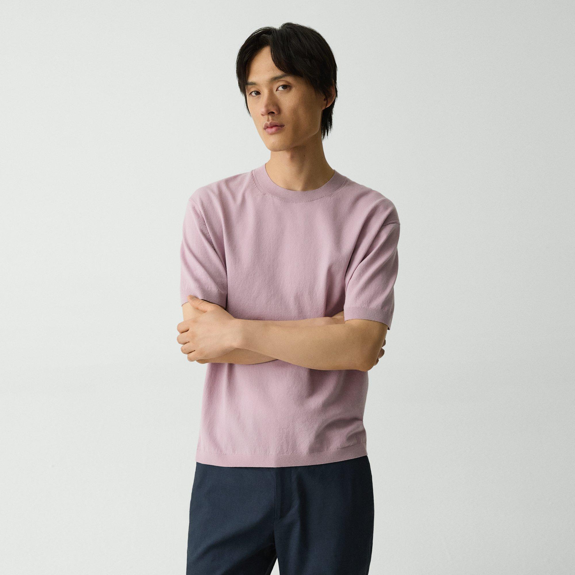 Theory Relaxed Crewneck Tee In Cotton Light Twist