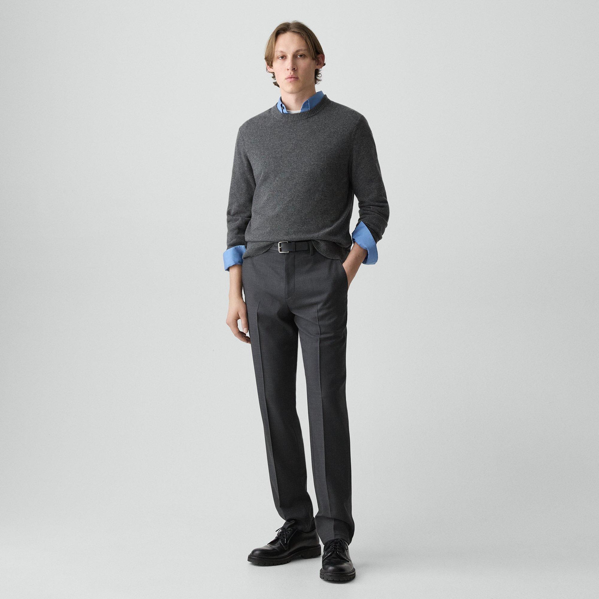Theory Standard Pant In Sartorial Wool In Black