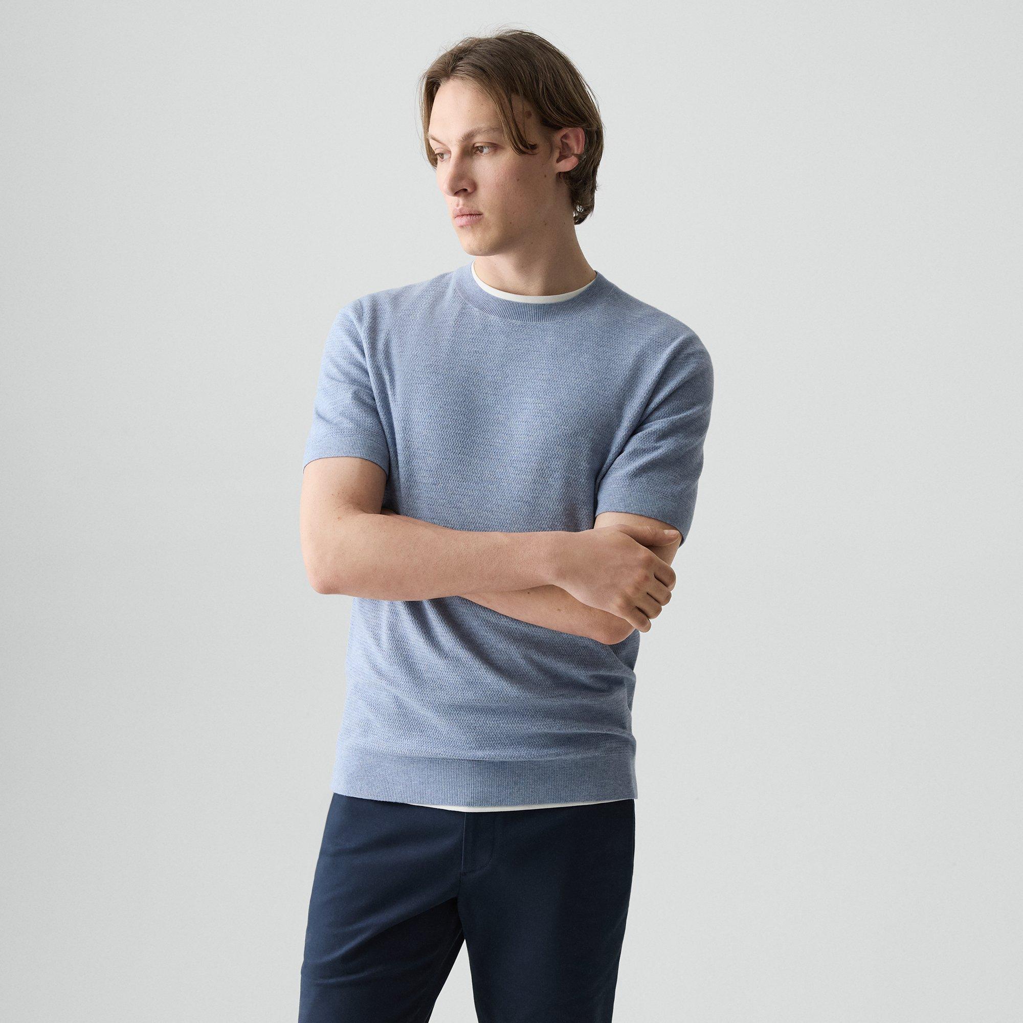 Theory Soris Tee In Light Bilen In Gray