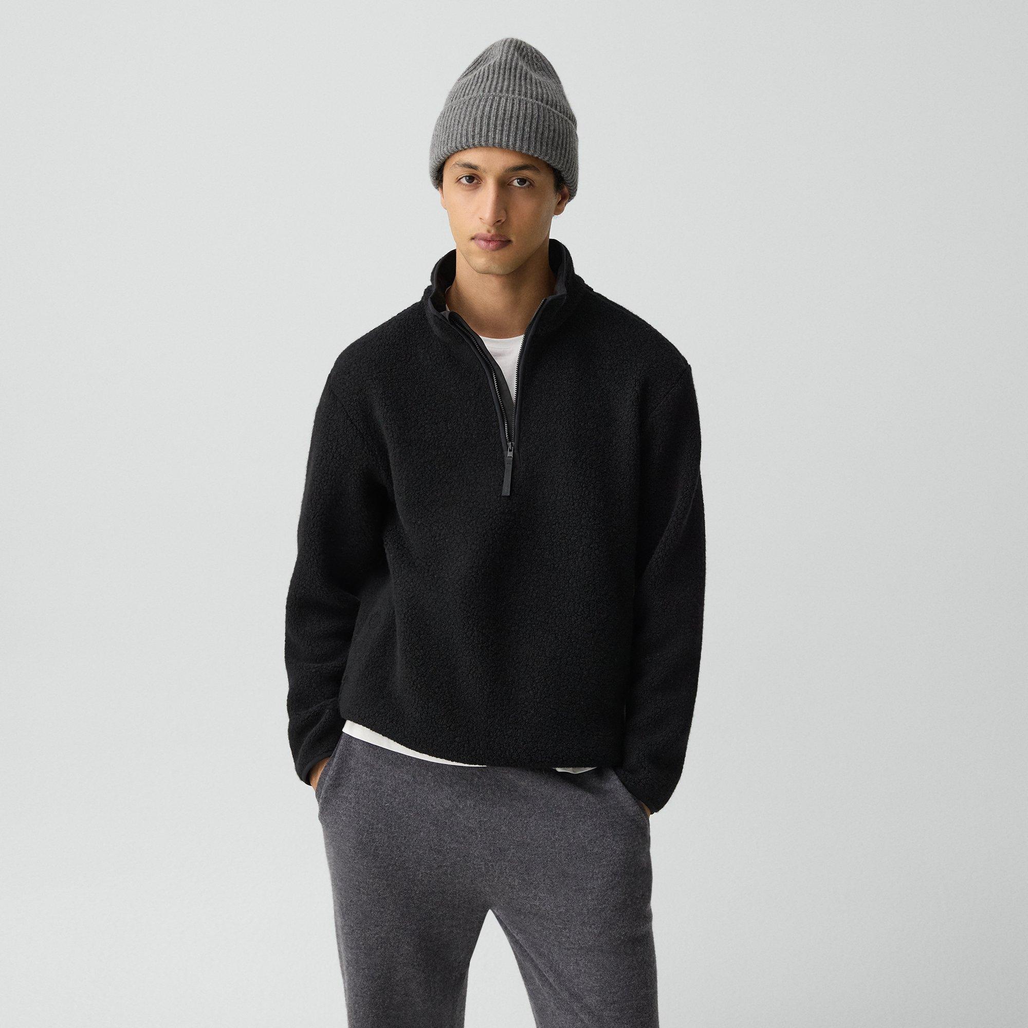 Theory Ribbed Beanie In Cashmere In Multi