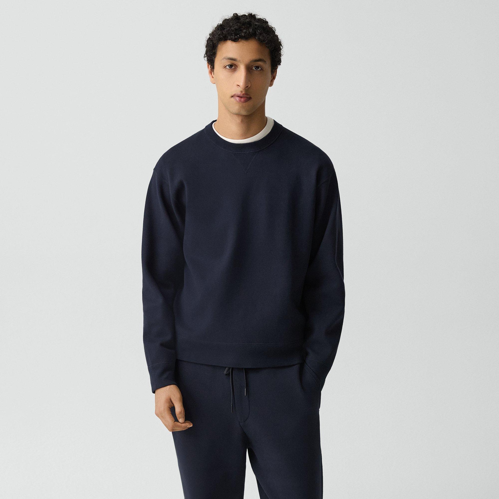 Theory Sweatshirt In Light Bilen In Blue