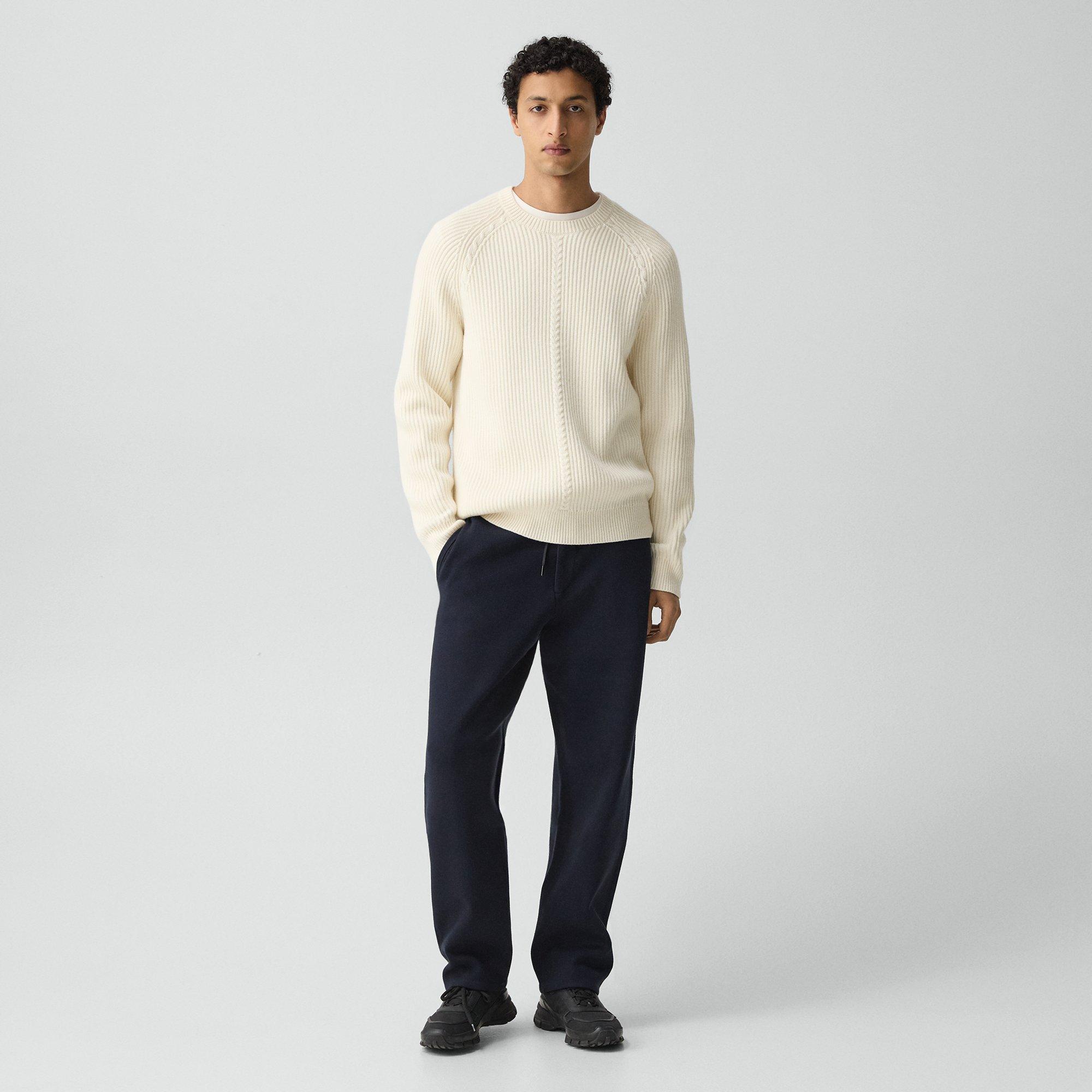Theory Drawstring Sweatpant In Light Bilen In Blue