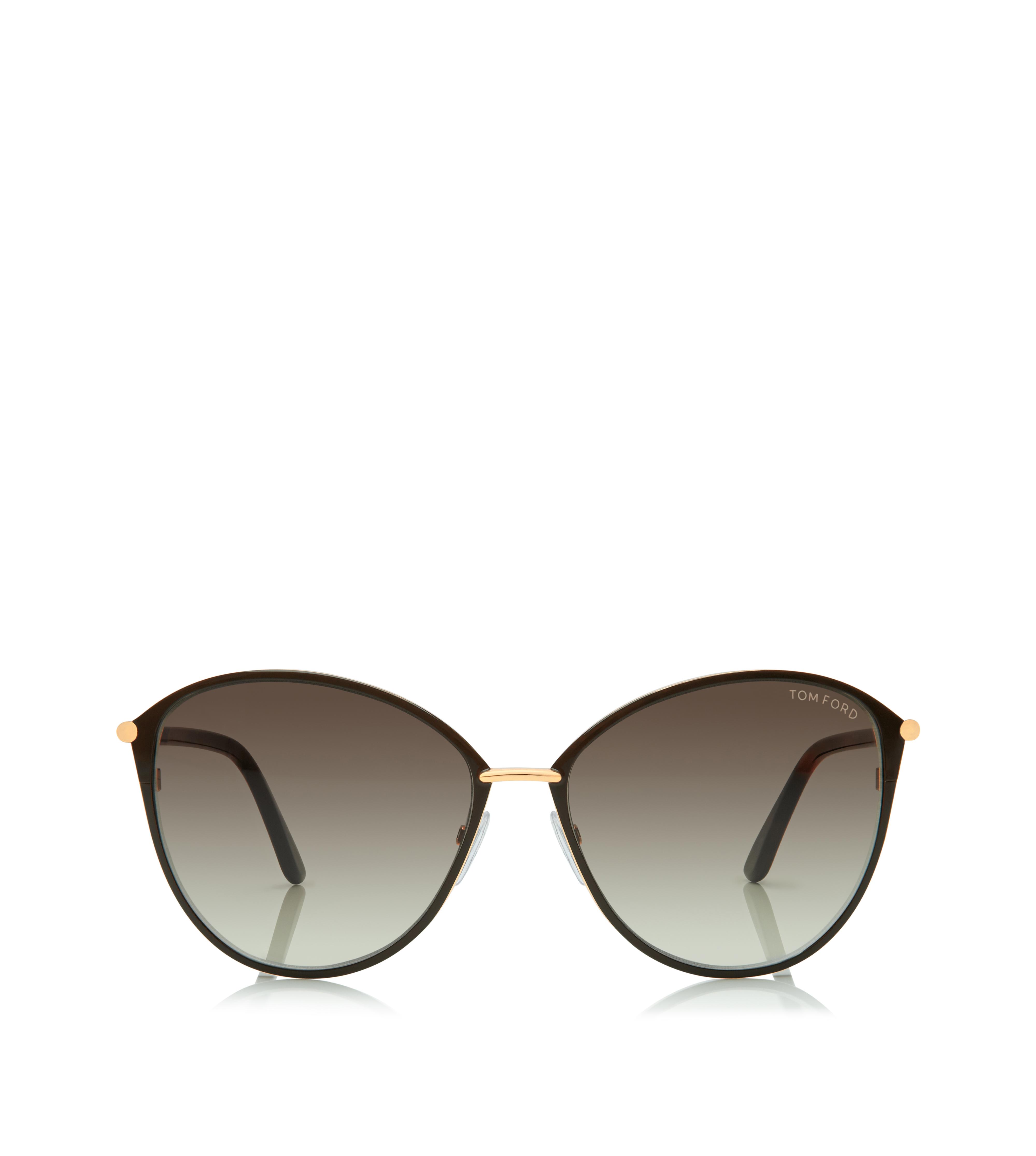 tom ford penelope 59mm gradient cat eye sunglasses