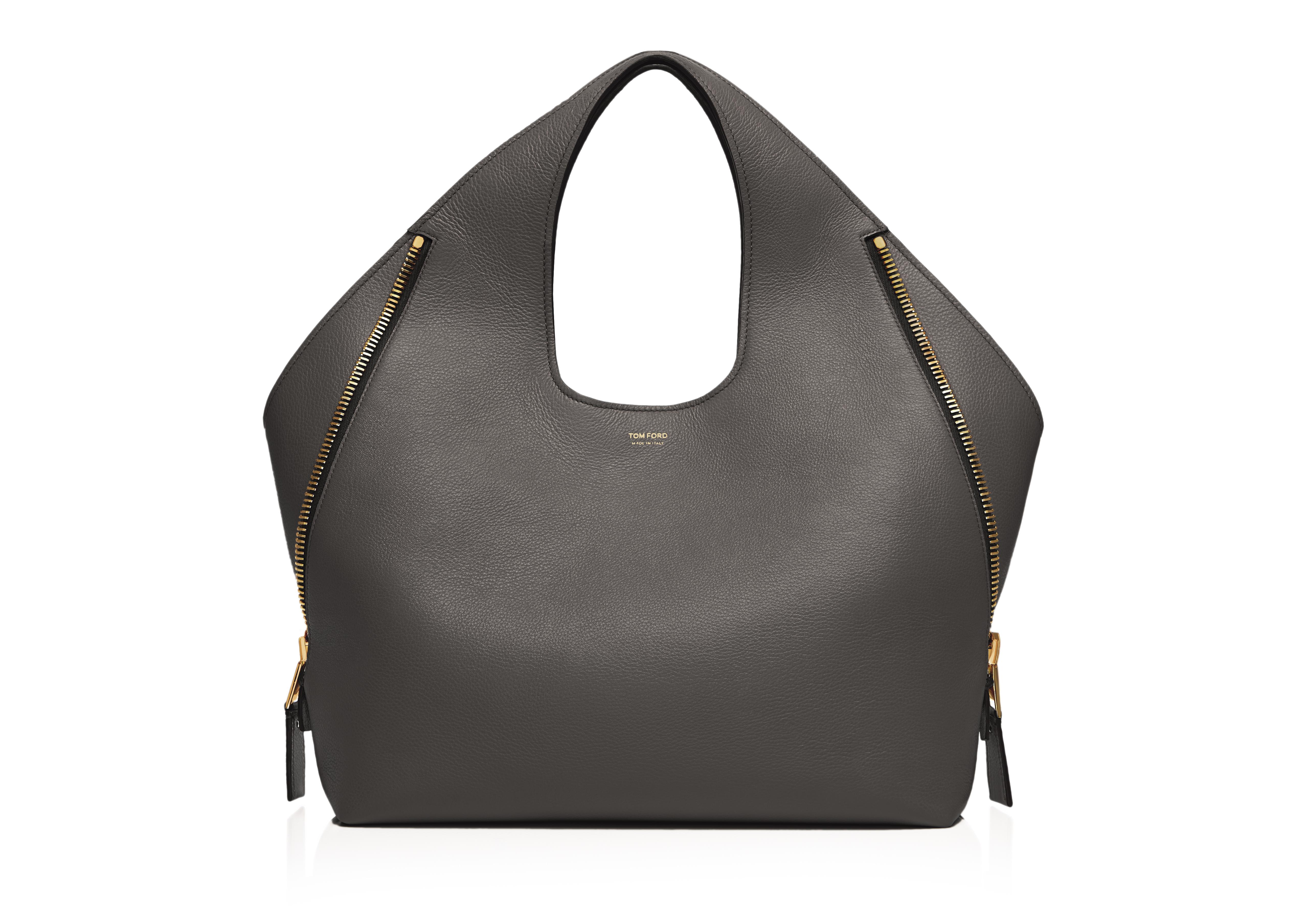 JENNIFER MEDIUM GRAINED LEATHER SHOULDER BAG