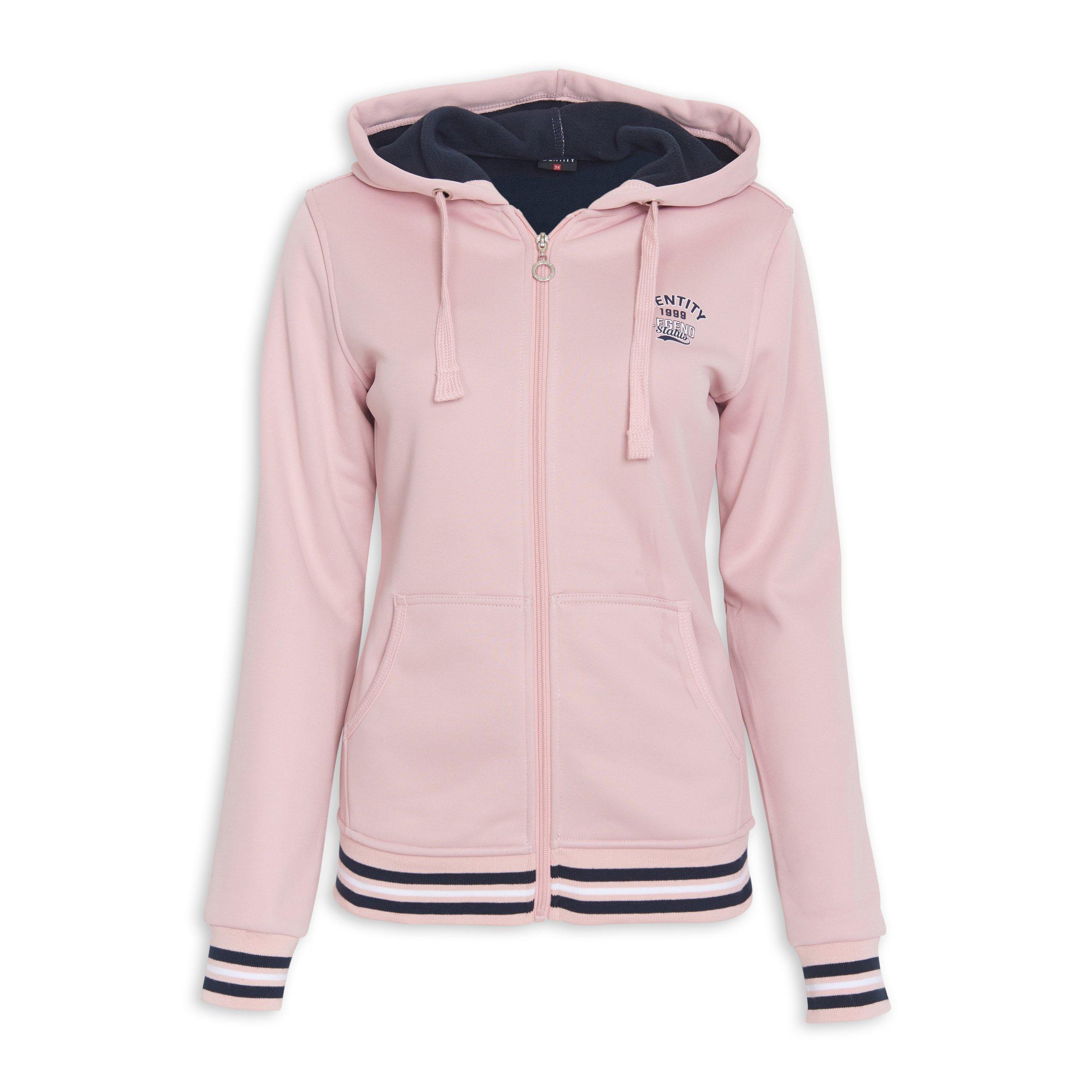 Pink Zip Through Hoodie (3018550) | Identity