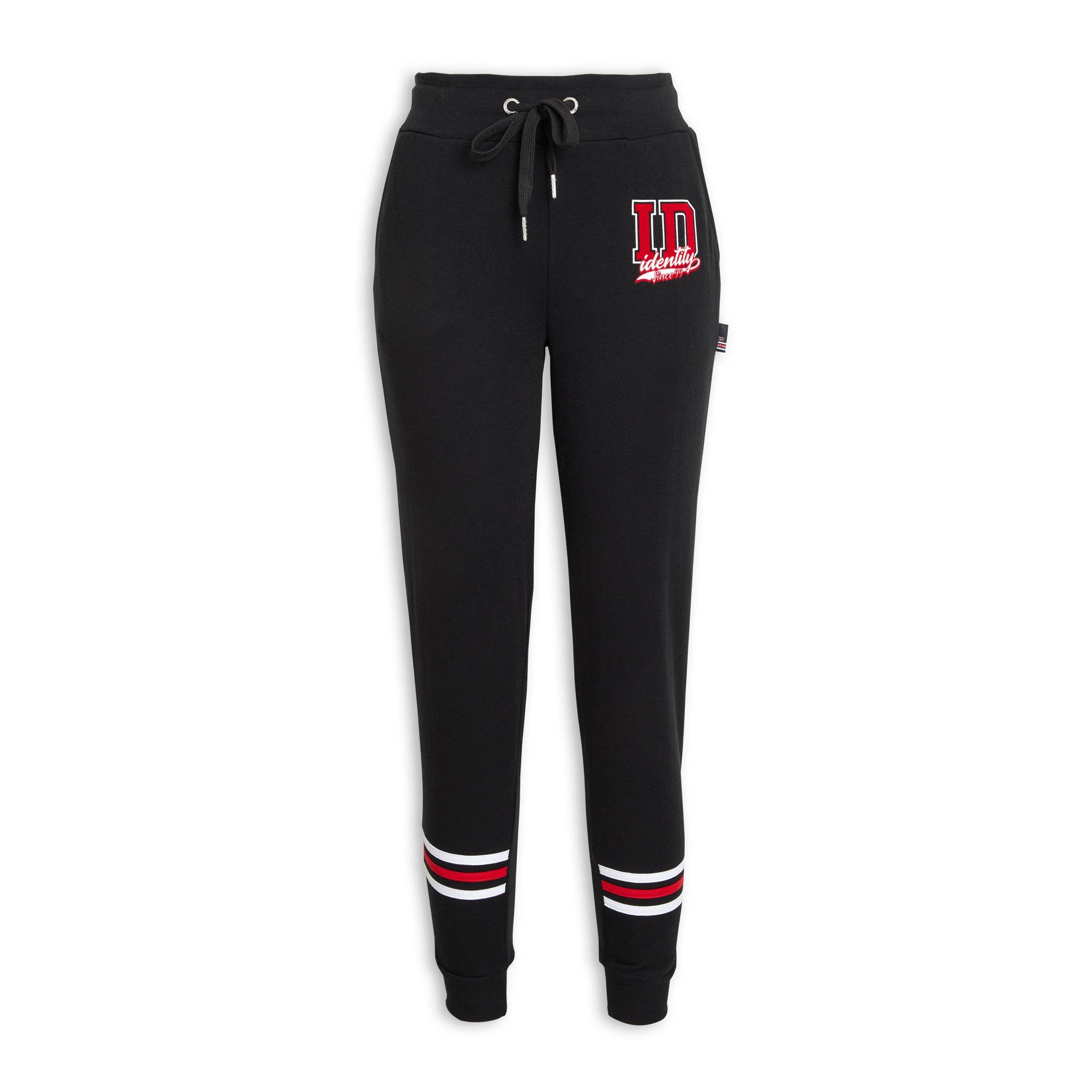 Identity track pants on sale