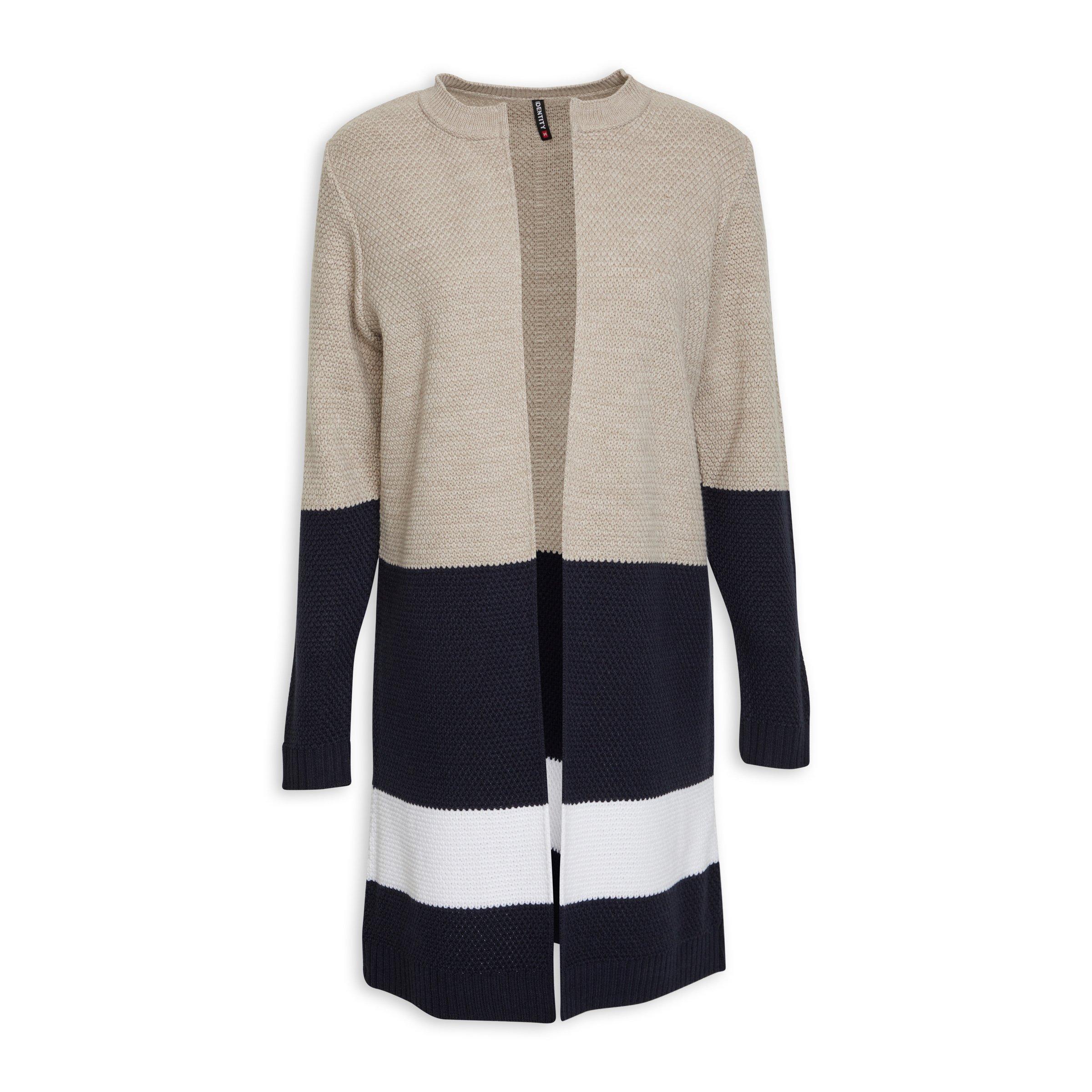 新品未使用 PXG Tri-Tone Cardigan&Skirt 2Set Beige Cardigan (3022569) | Identity