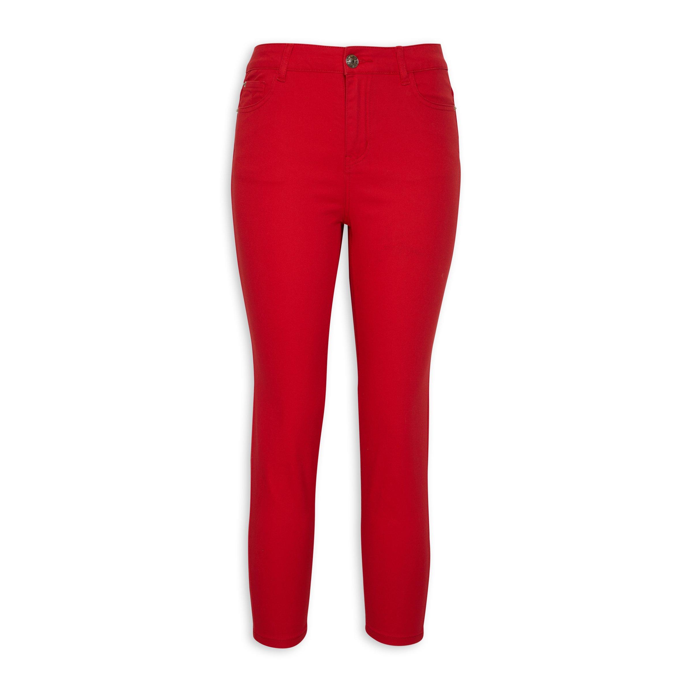 Red Skinny Jeans