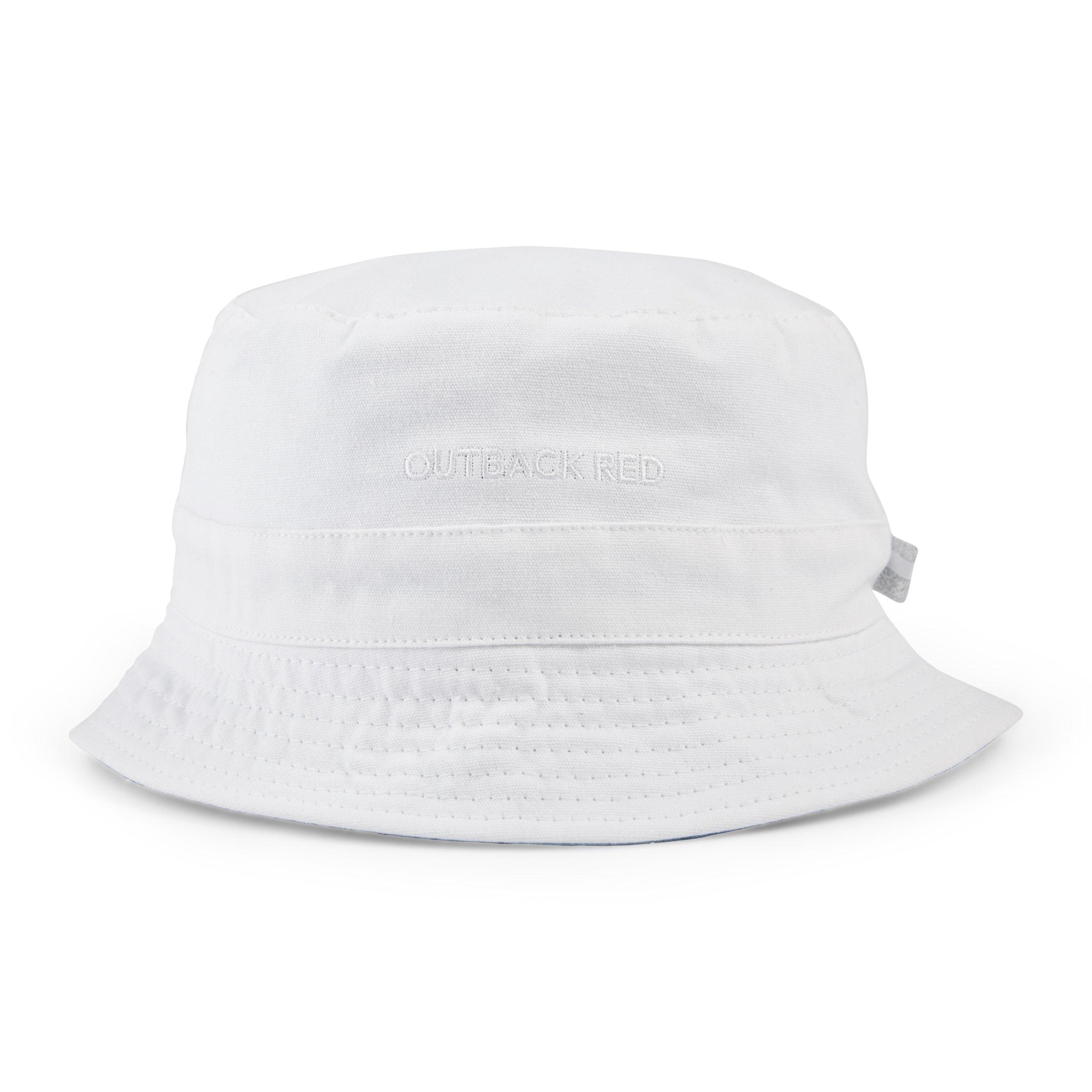 White Bucket Hat (3042610) OUTBACK RED