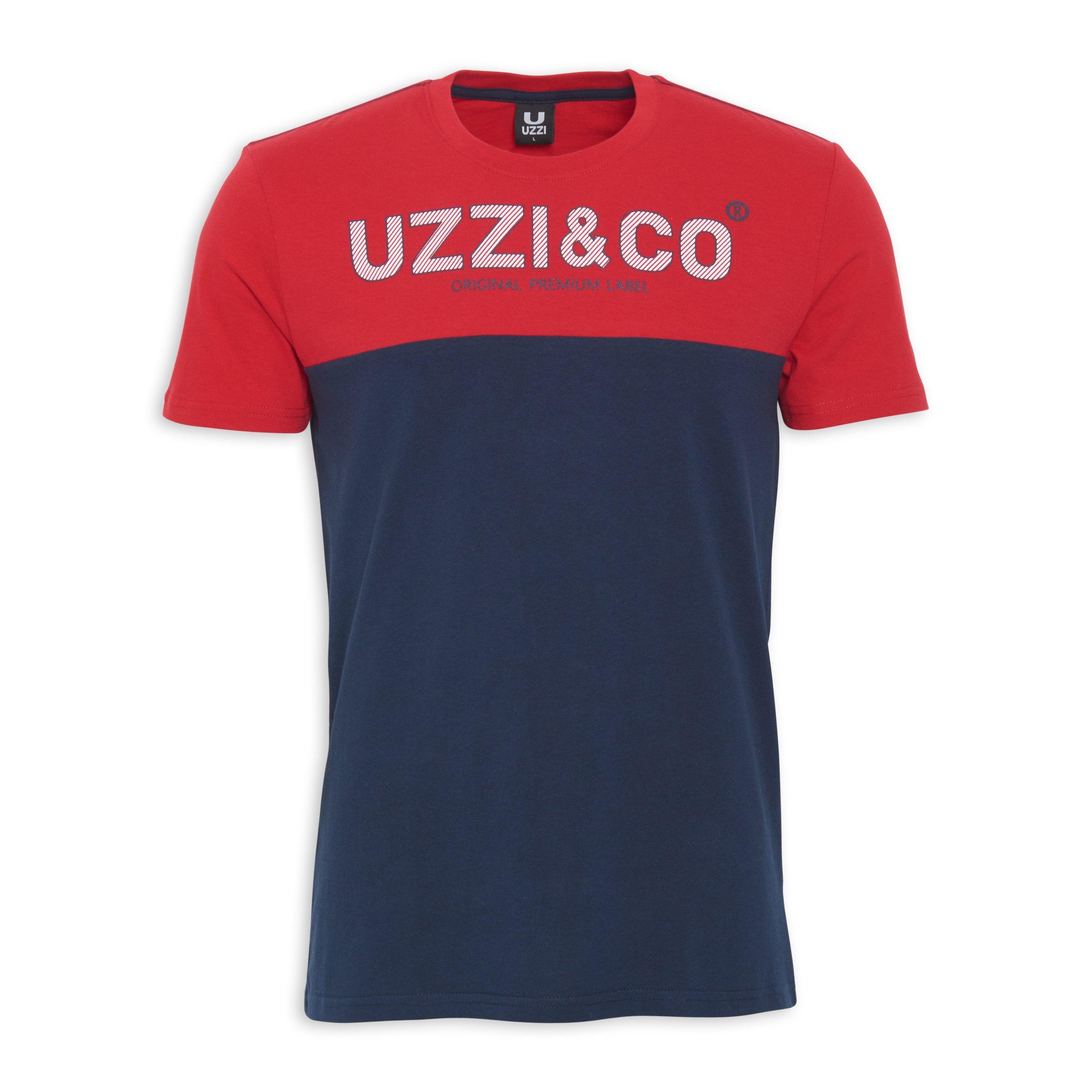 red-and-navy-branded-tee