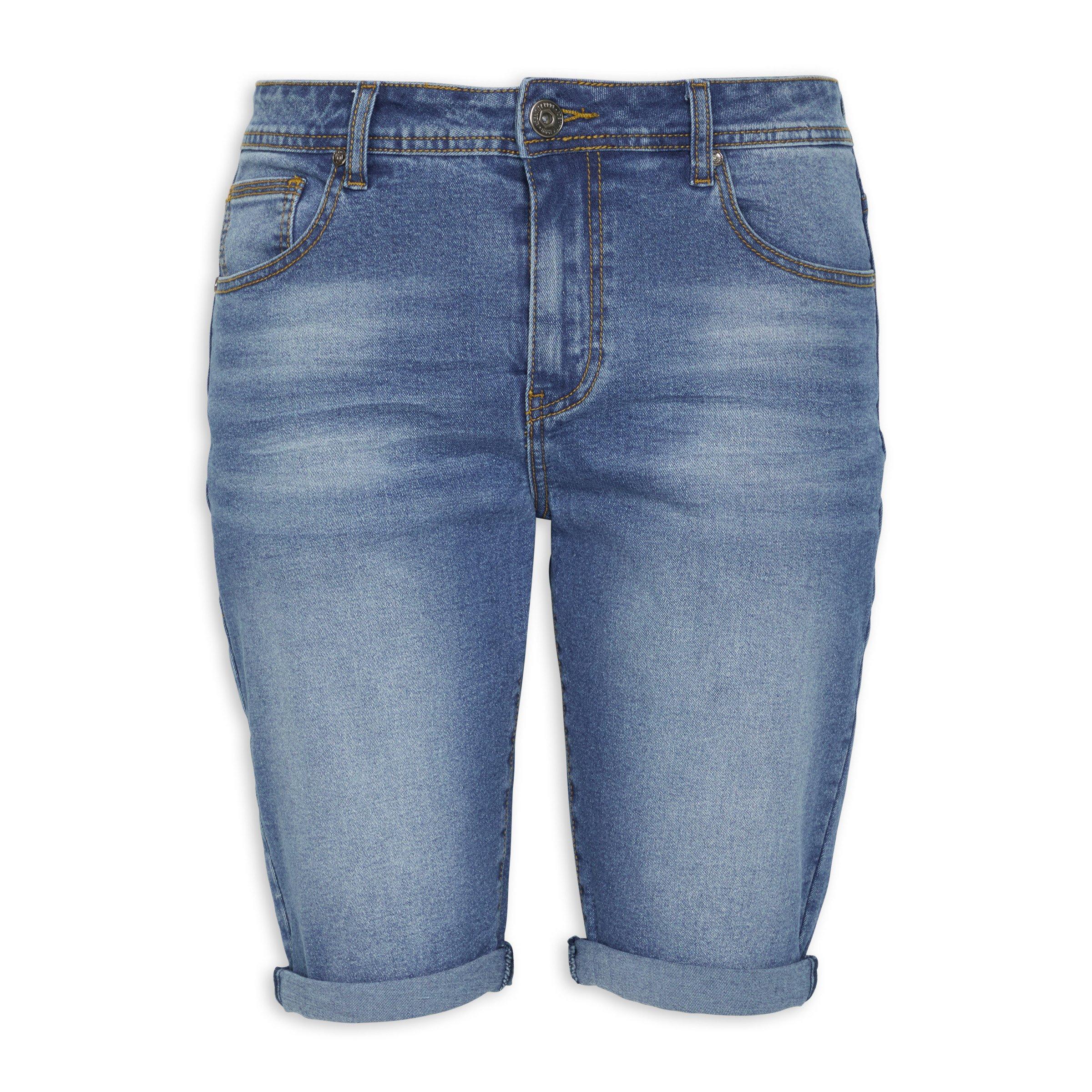 Indigo Denim Shorts 3047320 Identity 1663