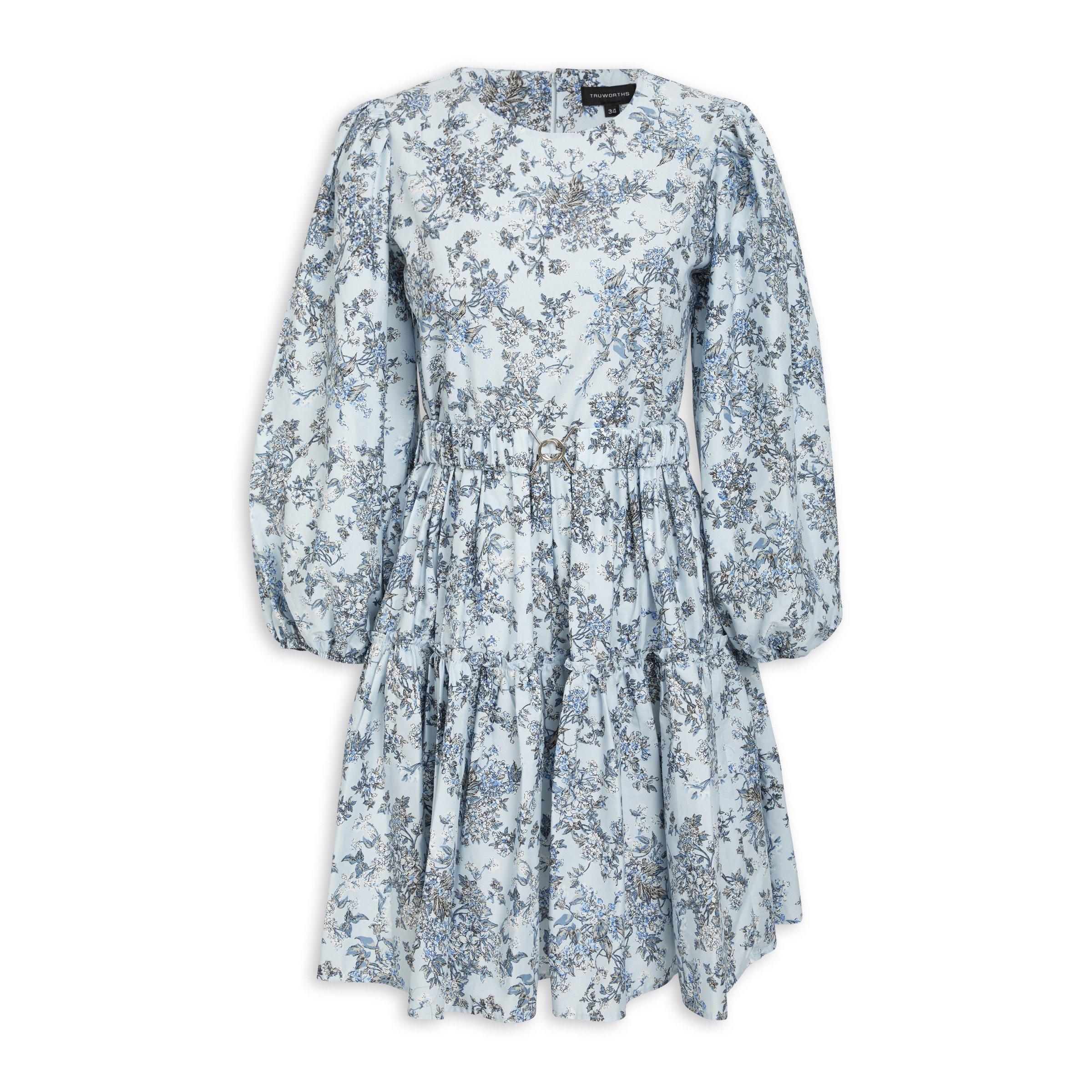 Blue Toile Dress (3049057)