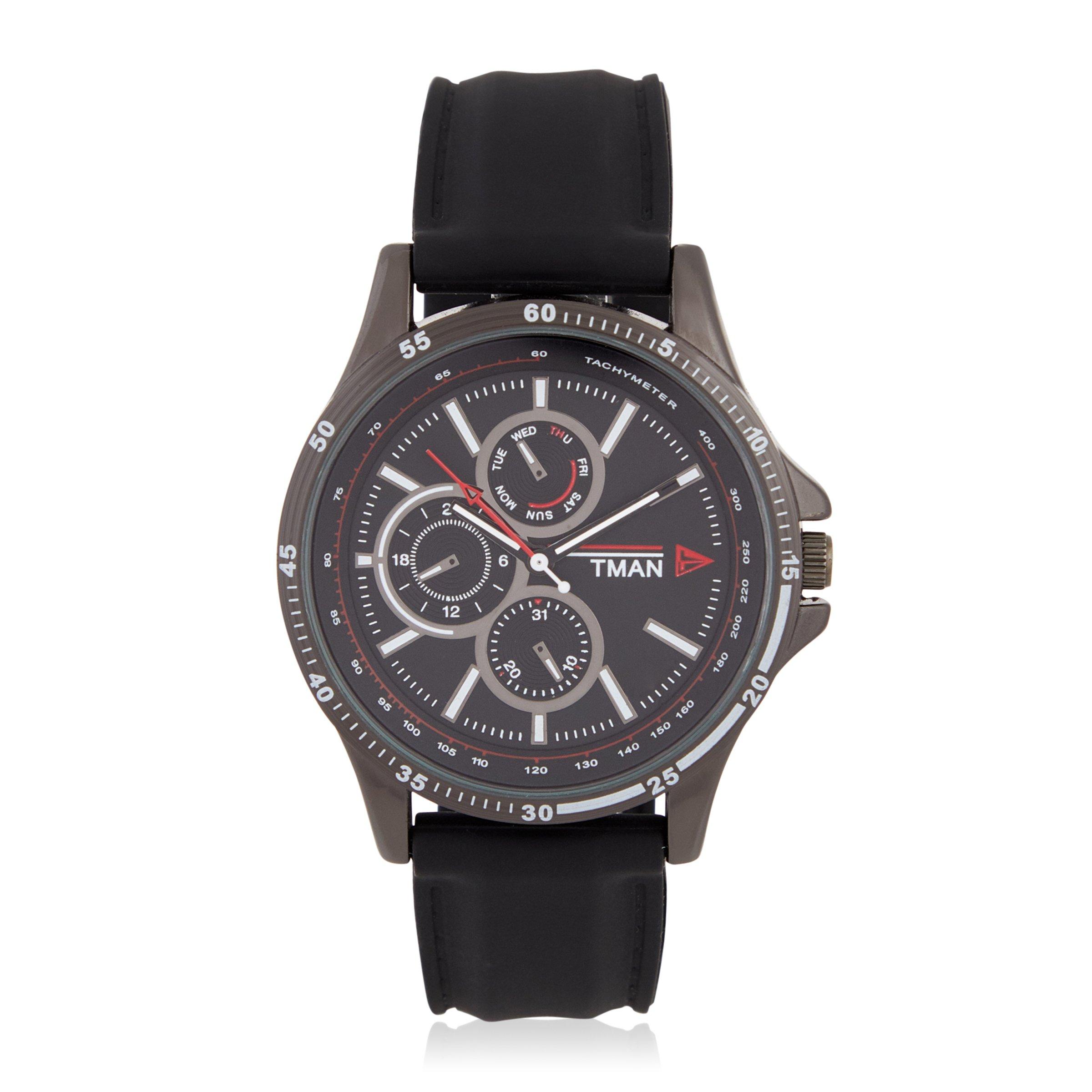 Black Resin Watch (3050125) Truworths Man