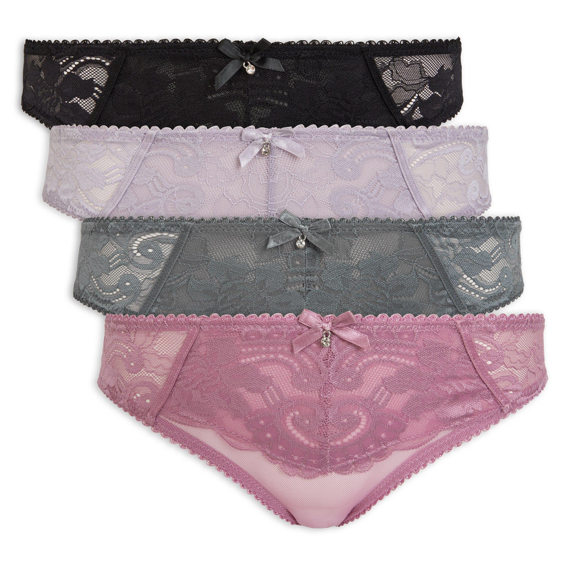 4pack Brazilian Panties (3055548) Identity