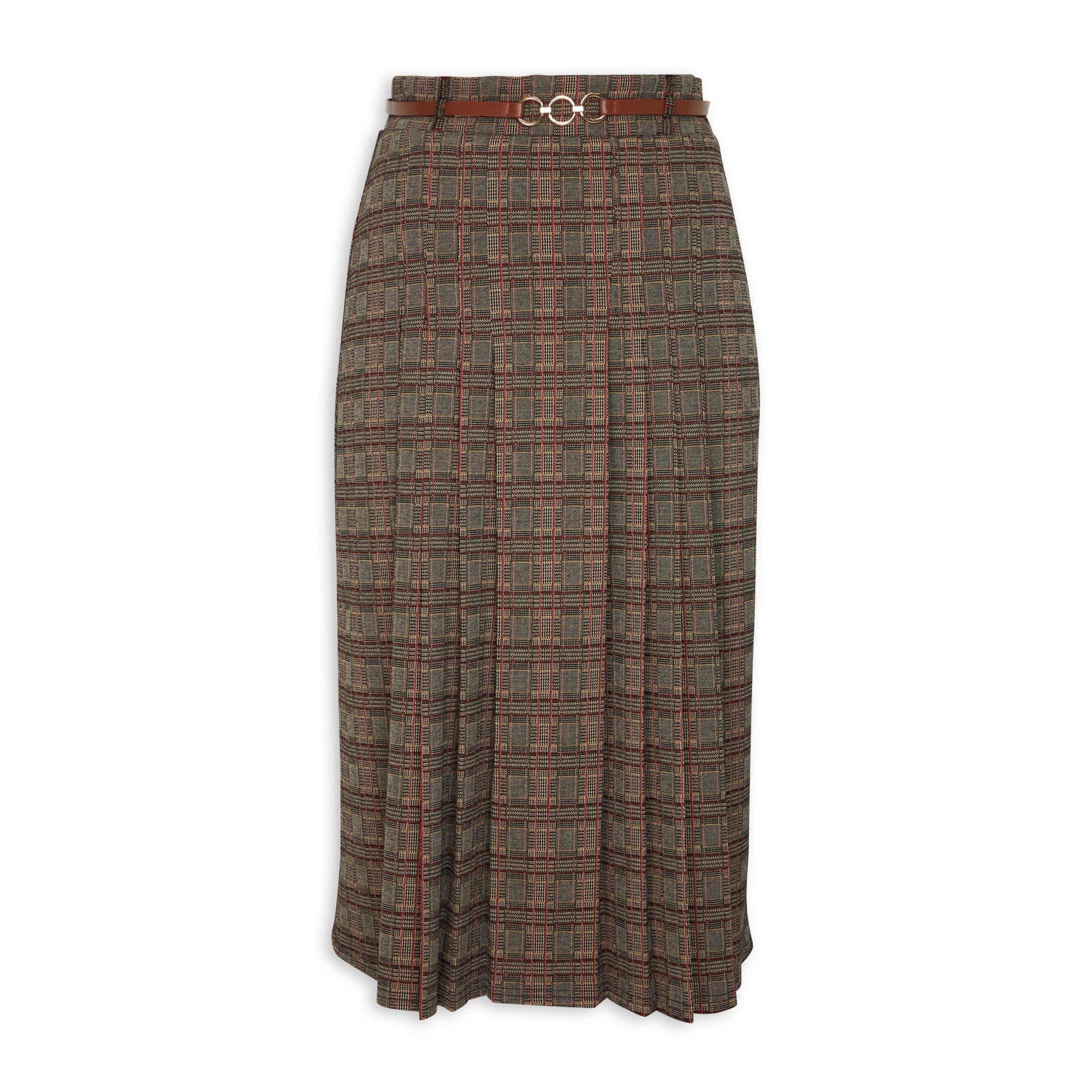 Truworths Check Pleated Skirt 3061426 Za 7650