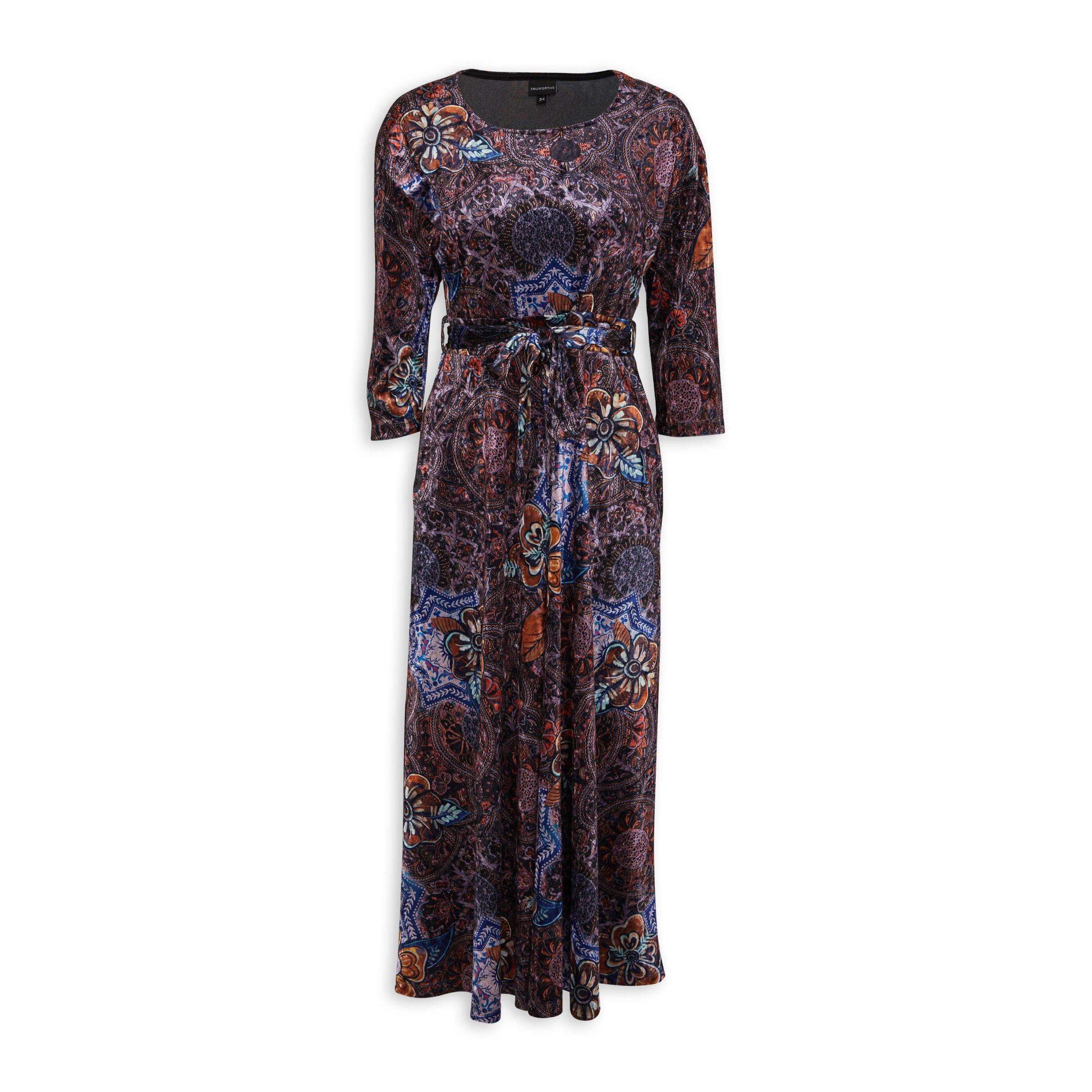 Floral Print Maxi Dress 3062532 Truworths