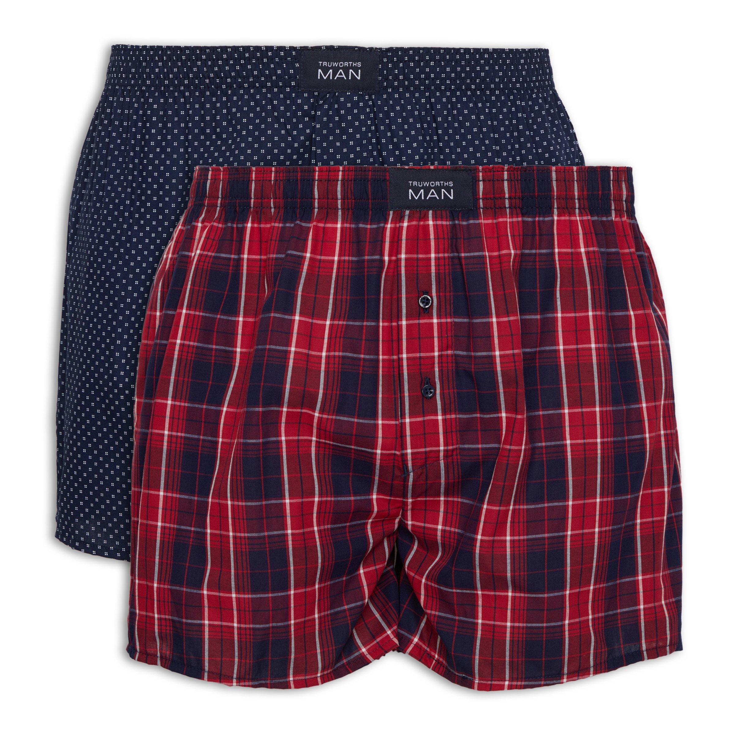 2 pack Boxers 3063656 Truworths Man