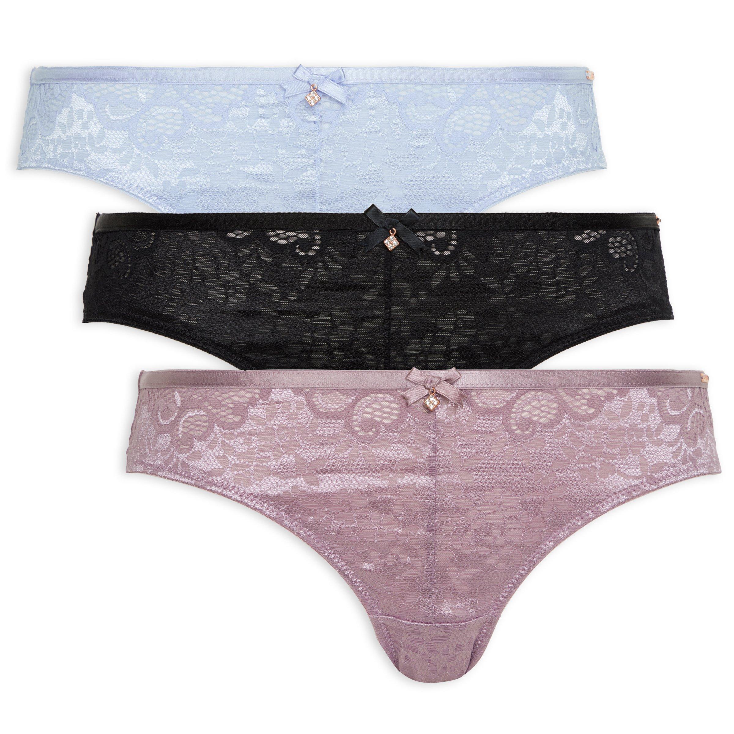 3 Pcs Lace Boxer Panties Para Presentes de São Valentim - Temu Portugal