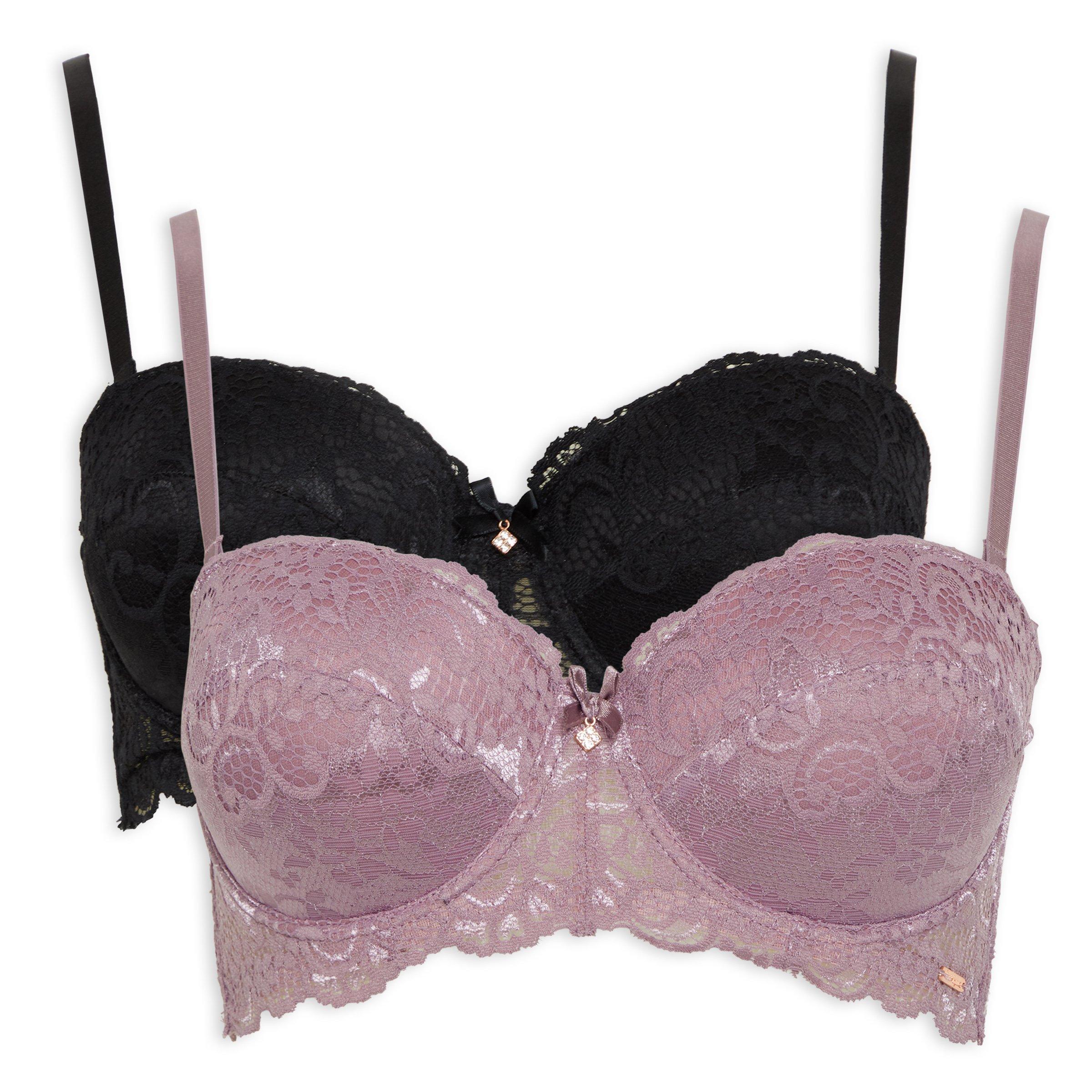2-pack Push Up Stretch Lace Bras (3063853)