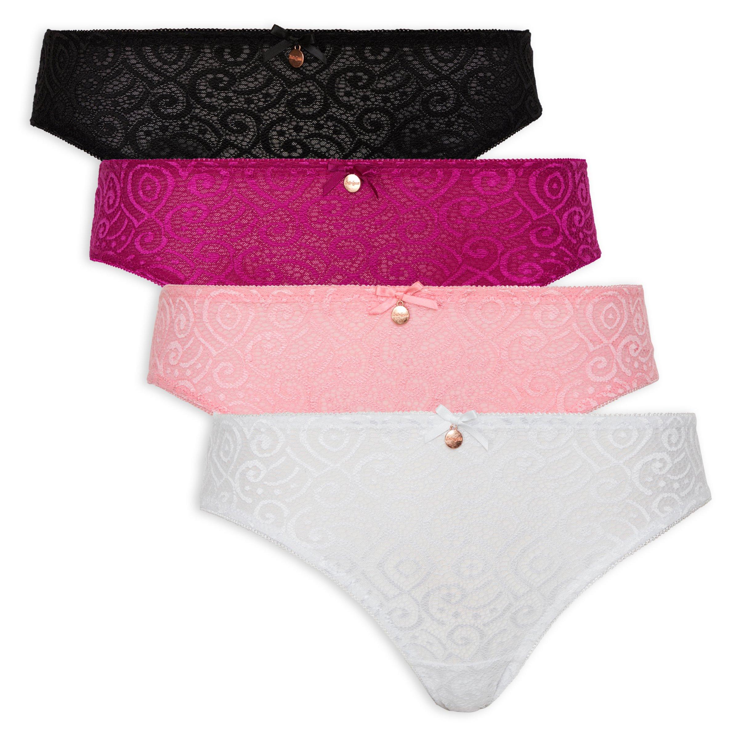 4 Pack Lace Bikini Panties 3063904 Intrigue