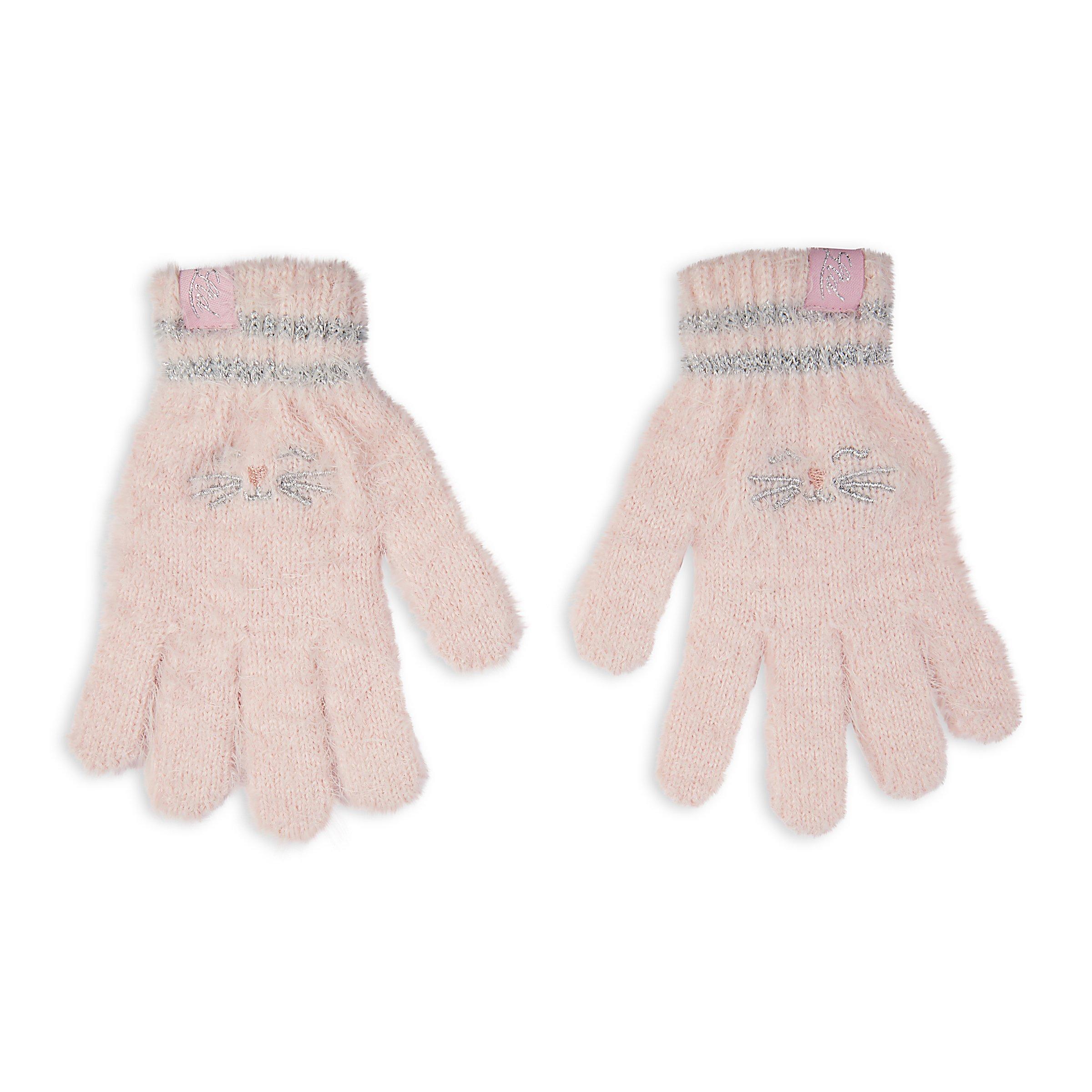 Girls Pink Gloves (3065172) LTD Kids
