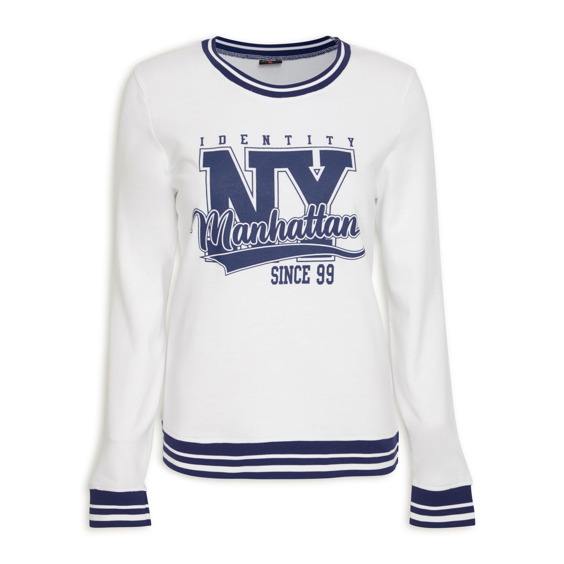 White Sporty Sweater (3066096) Identity