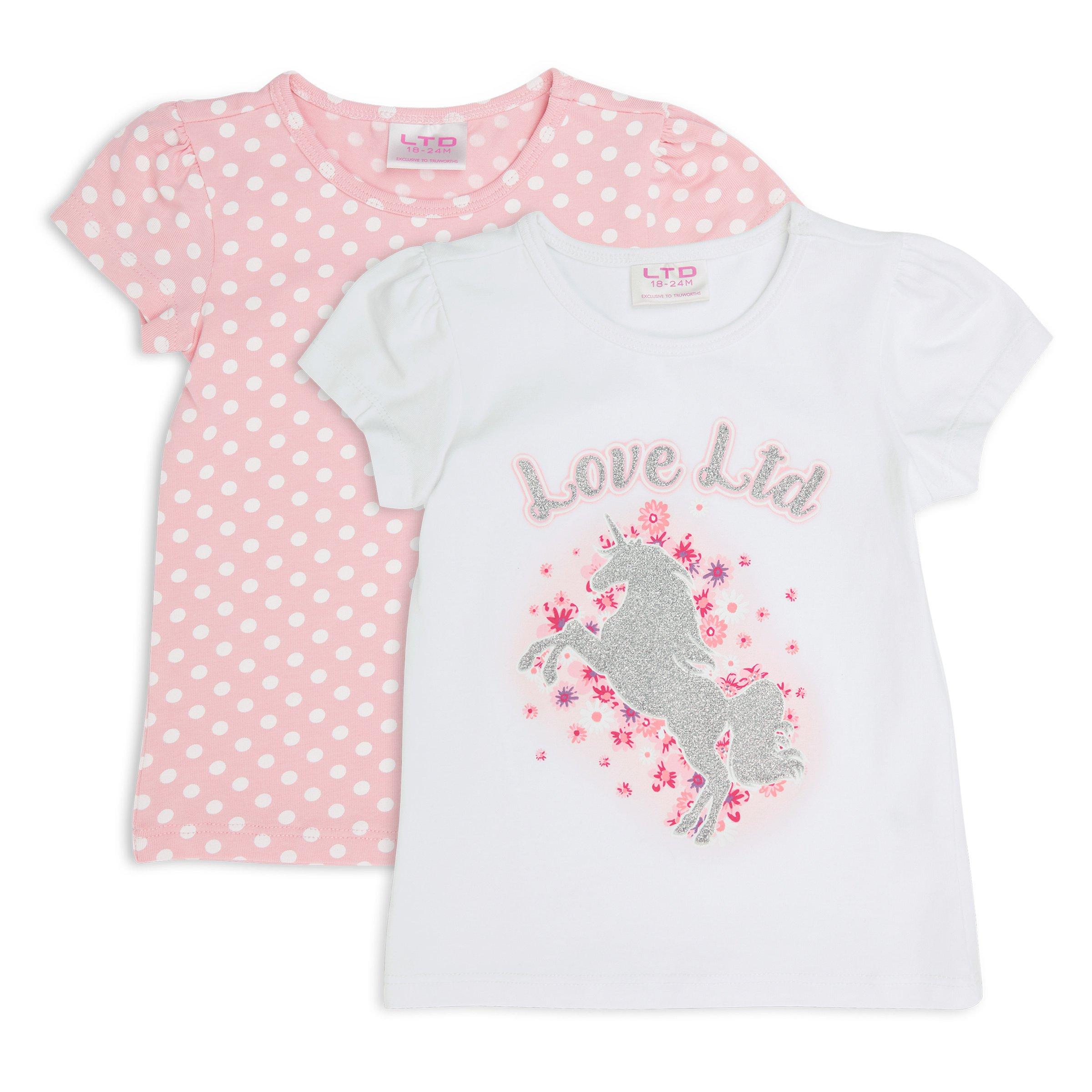 2pack Baby Girl Tees (3067043) LTD Kids