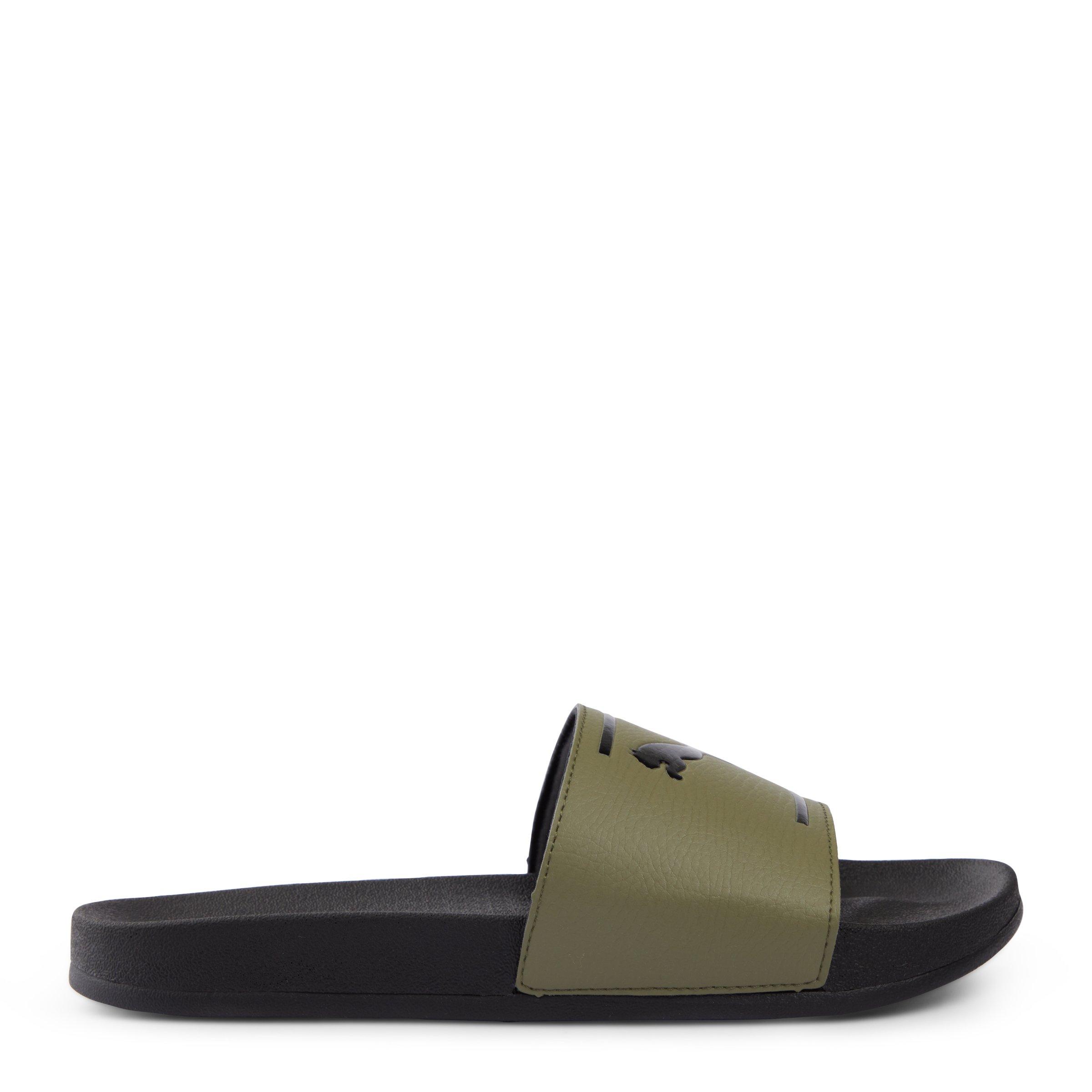 Puma slides cheap mens green