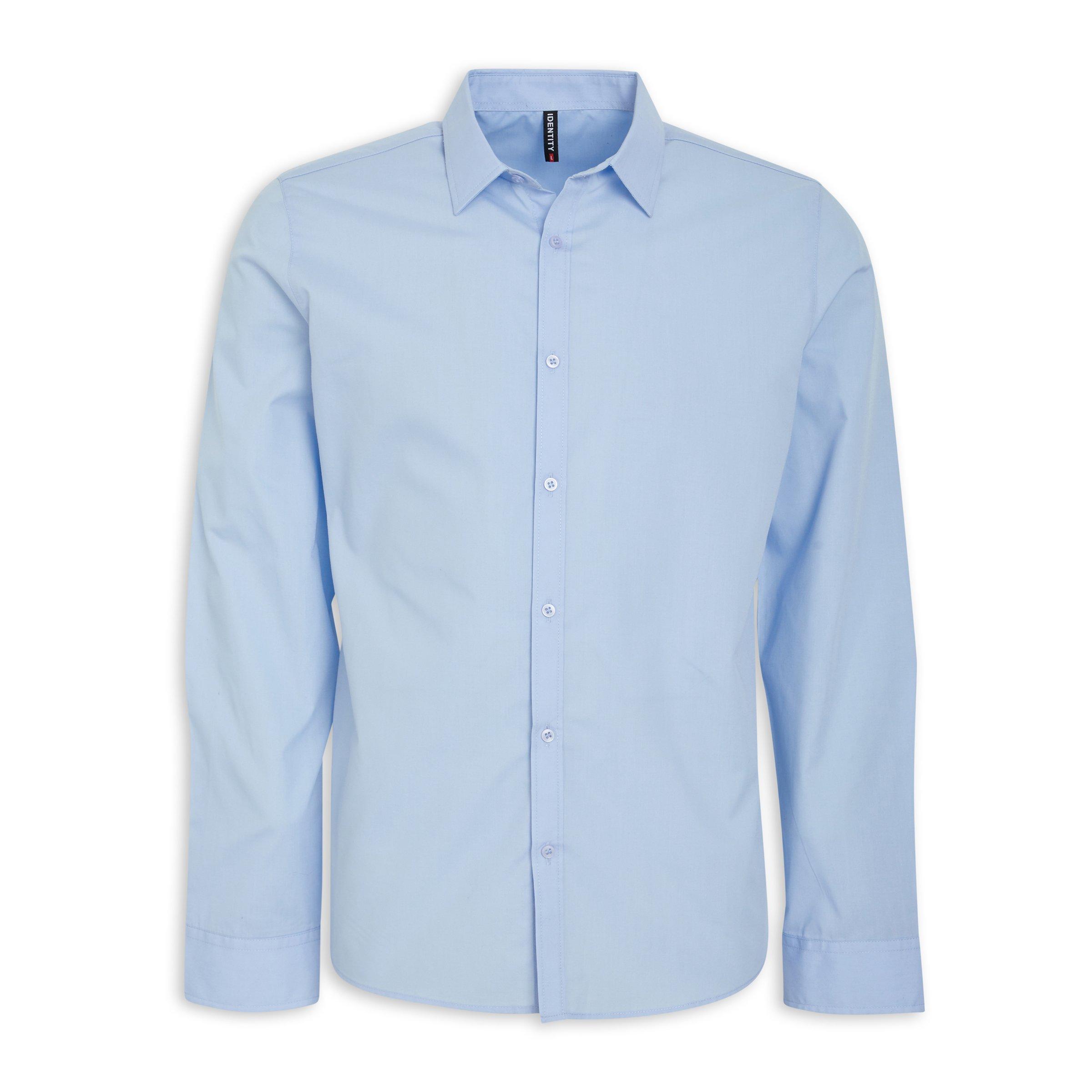 Blue Slim Fit Smart Shirt (3067834) Identity