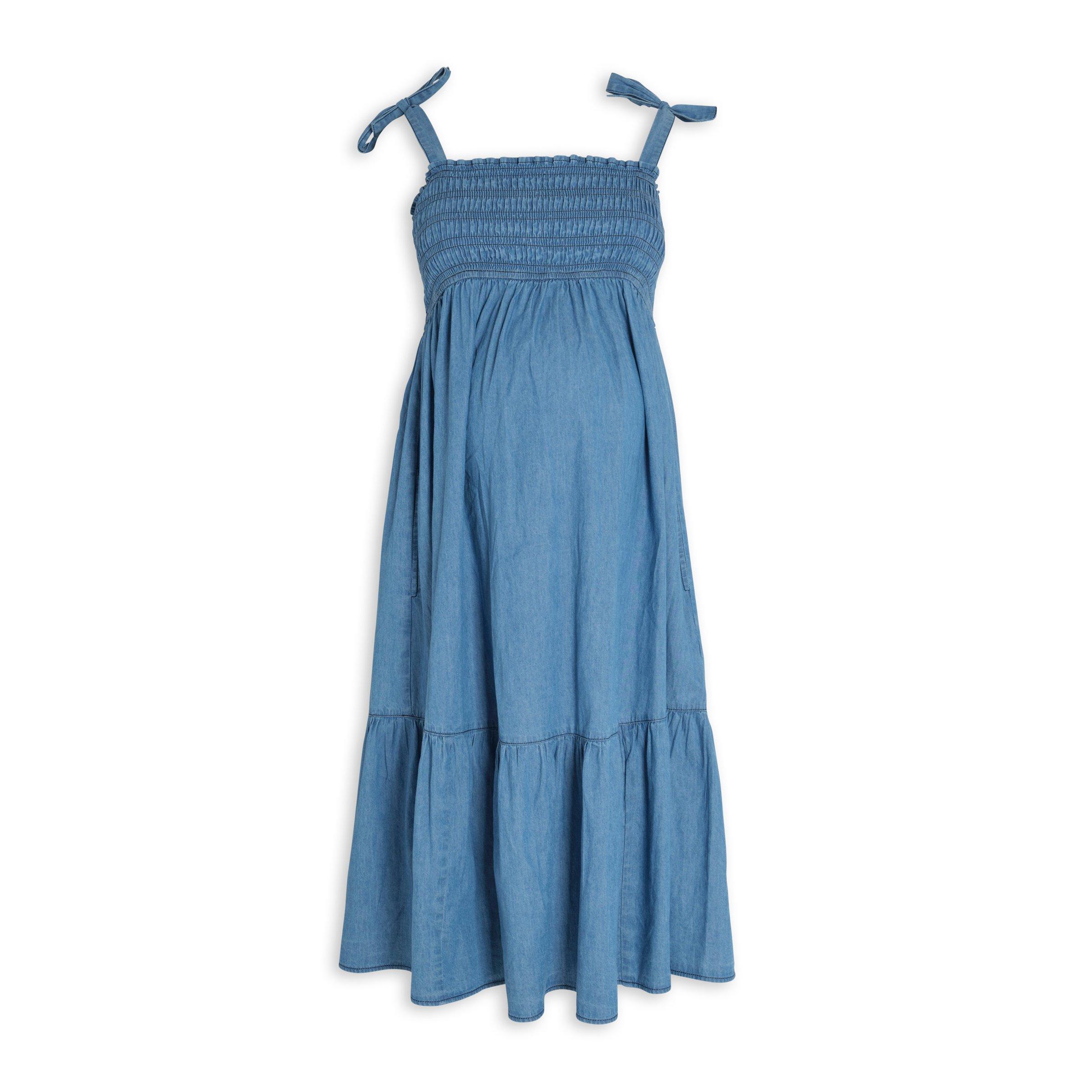 Truworths Indigo Maternity Denim Dress (3067875) | Truworths.co.za