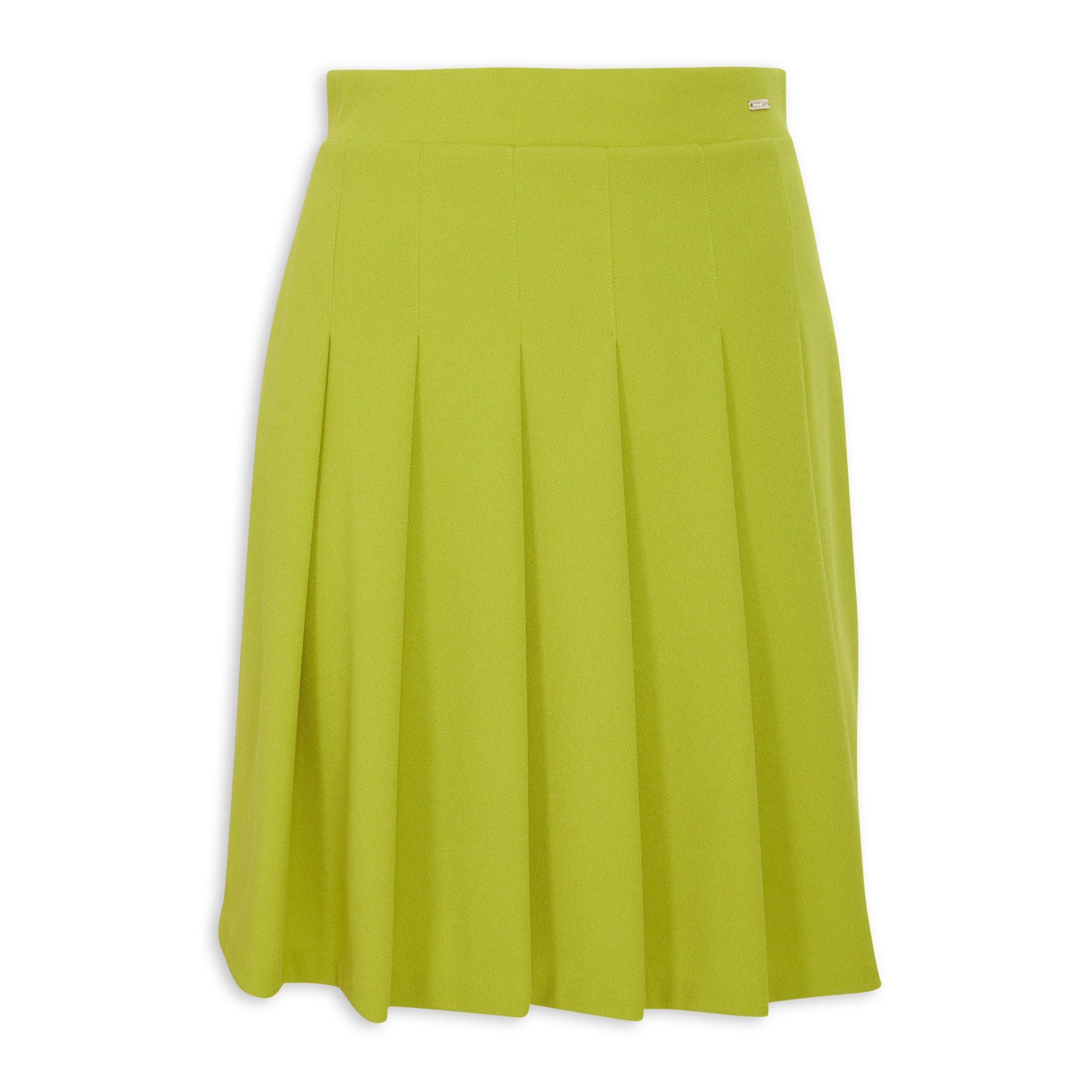 Lime Pleated Skirt (3068151) Finnigans