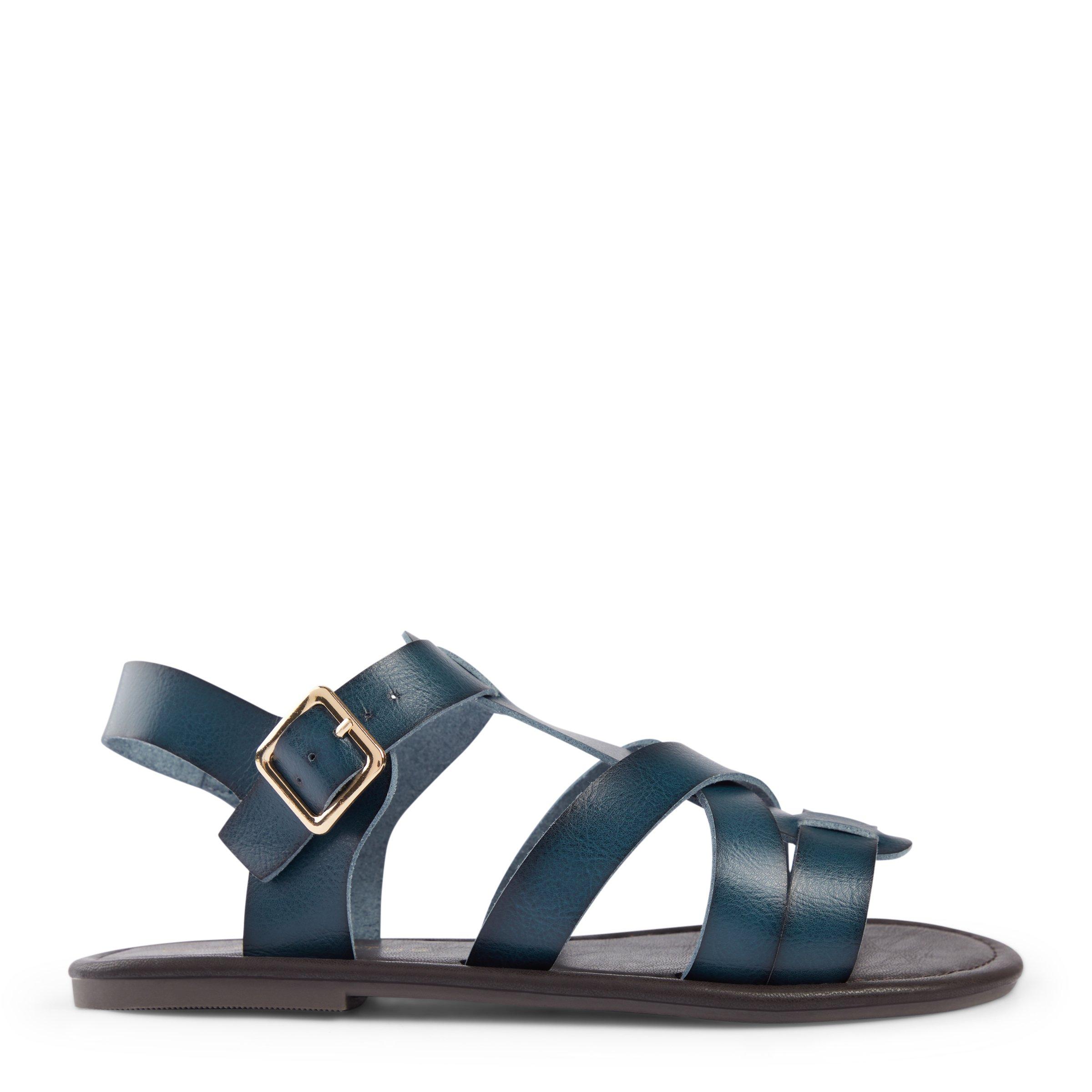 Navy Full Coverage Sandal (3069159) Truworths