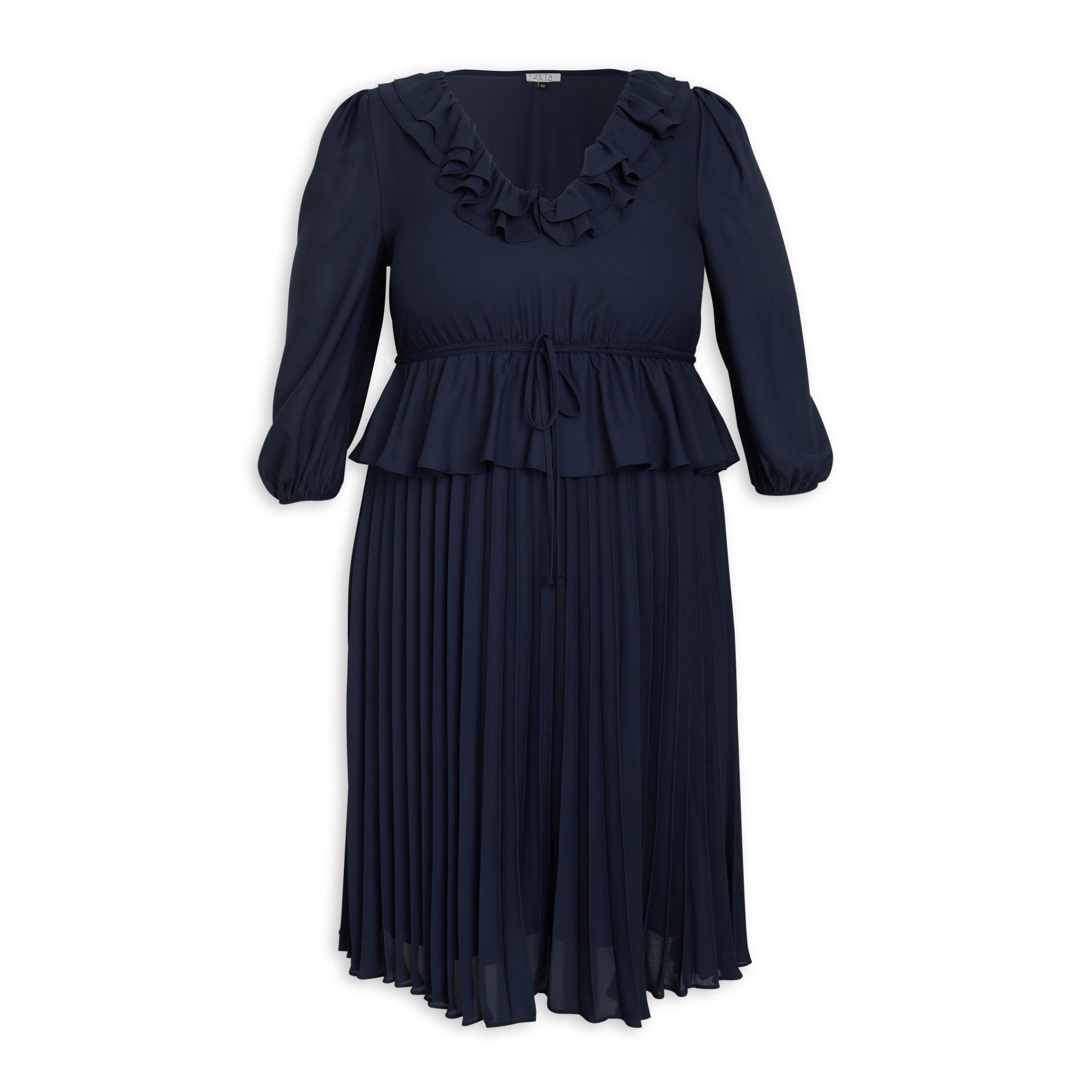 Navy blue 2025 dresses at truworths