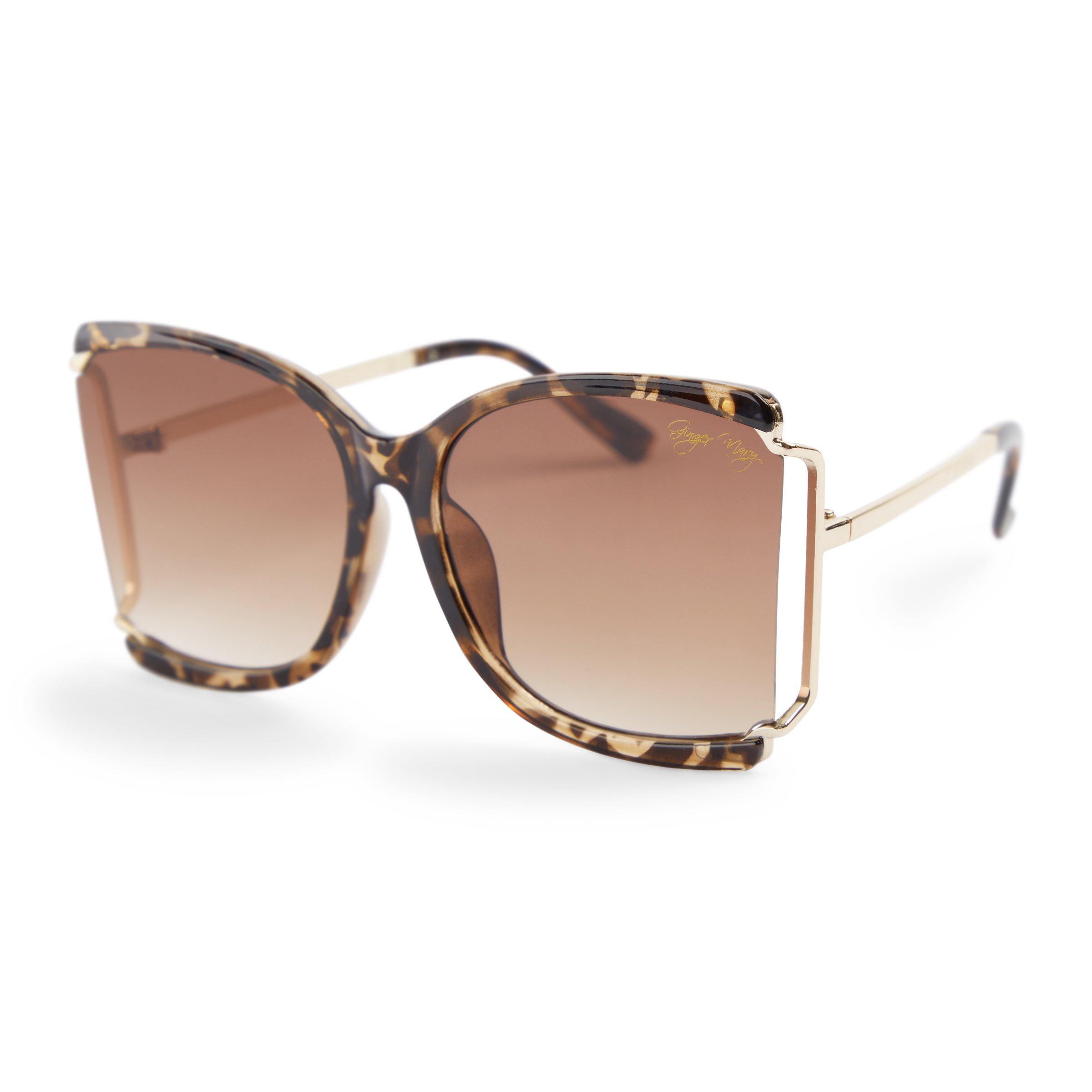 Brown Vintage Sunglasses 3072241 Ginger Mary 