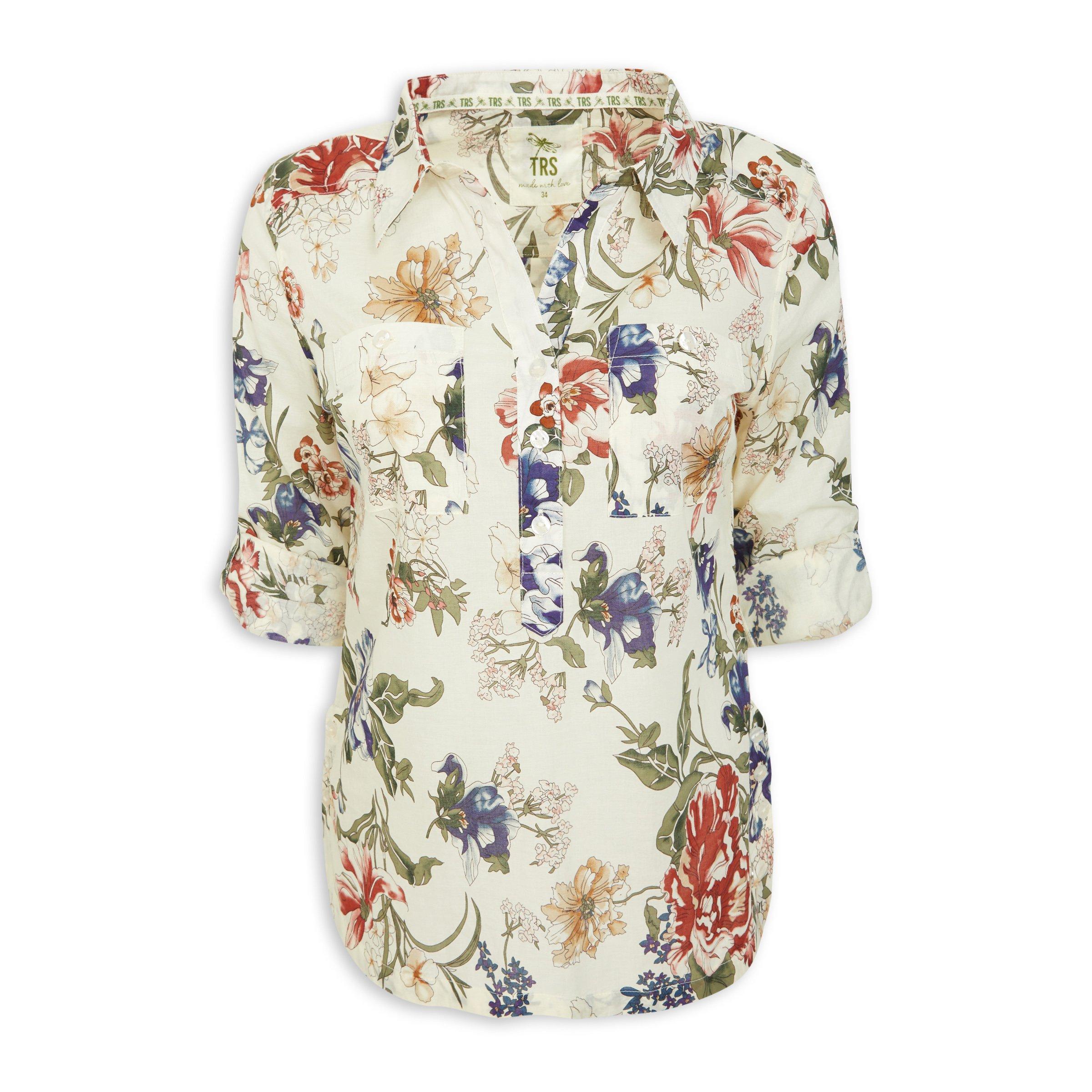 TRS Floral Print Shirt (3072682) | Truworths.co.za