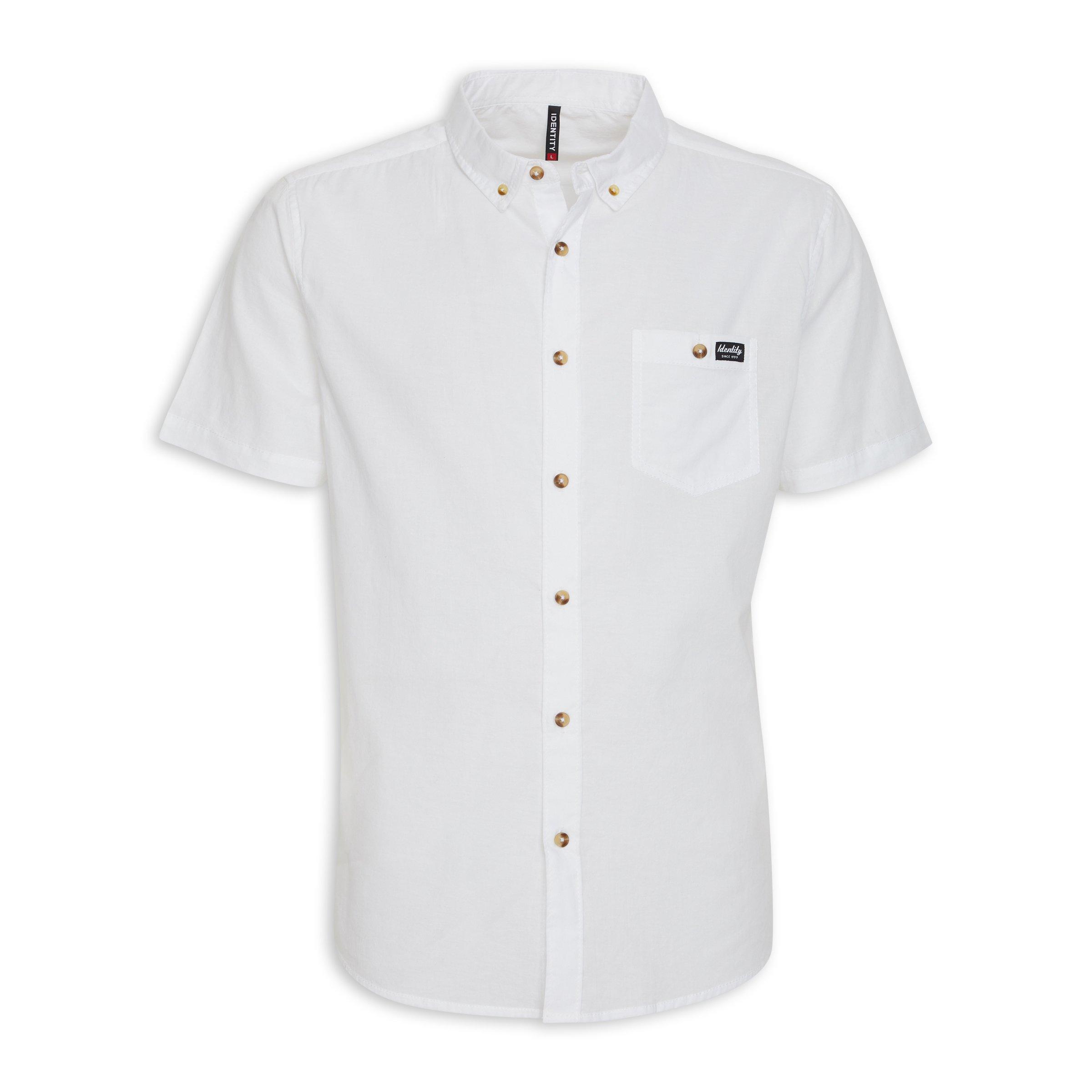 White Slim Fit Shirt (3075307) Identity