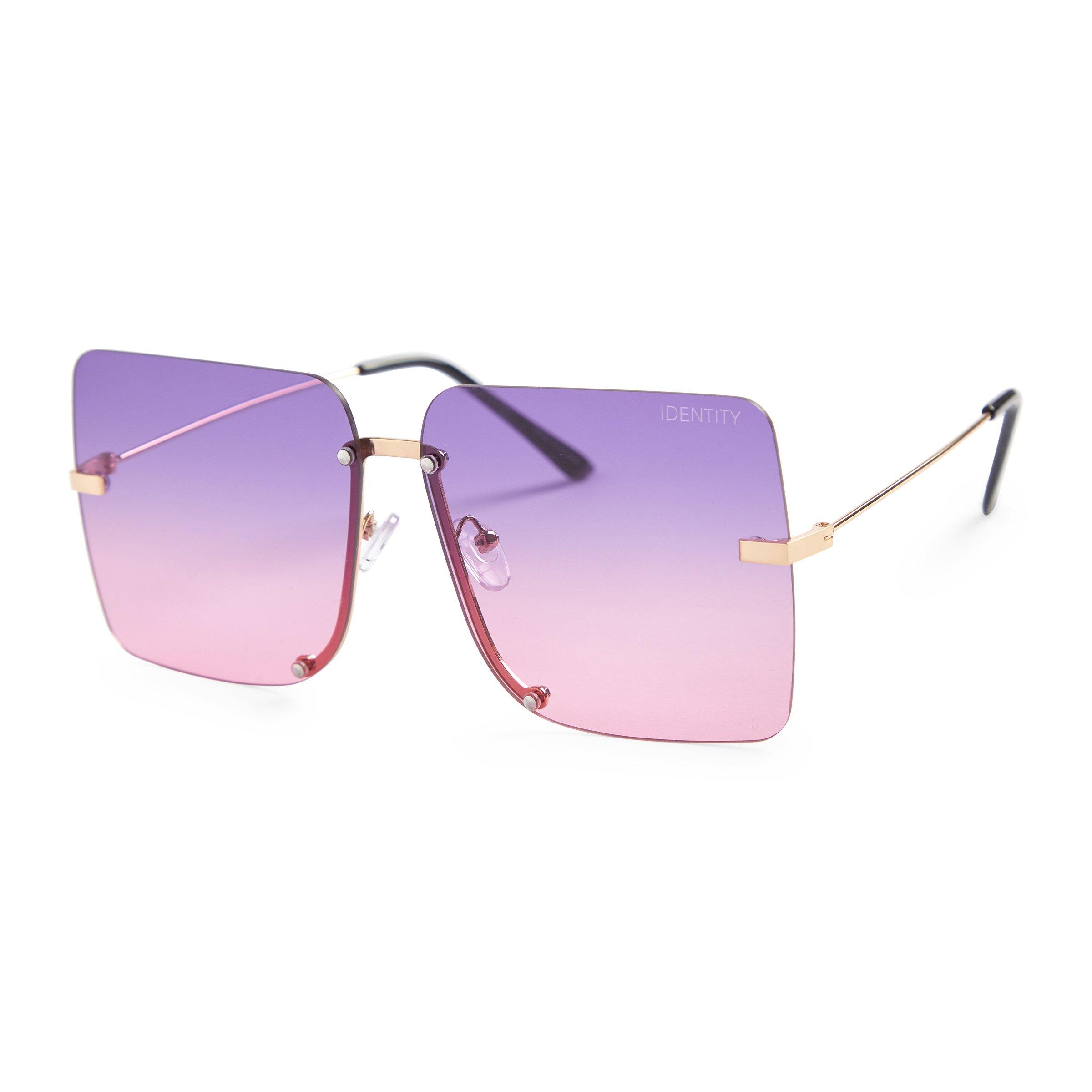 Purple Oversized Sunglasses 3078303 Identity