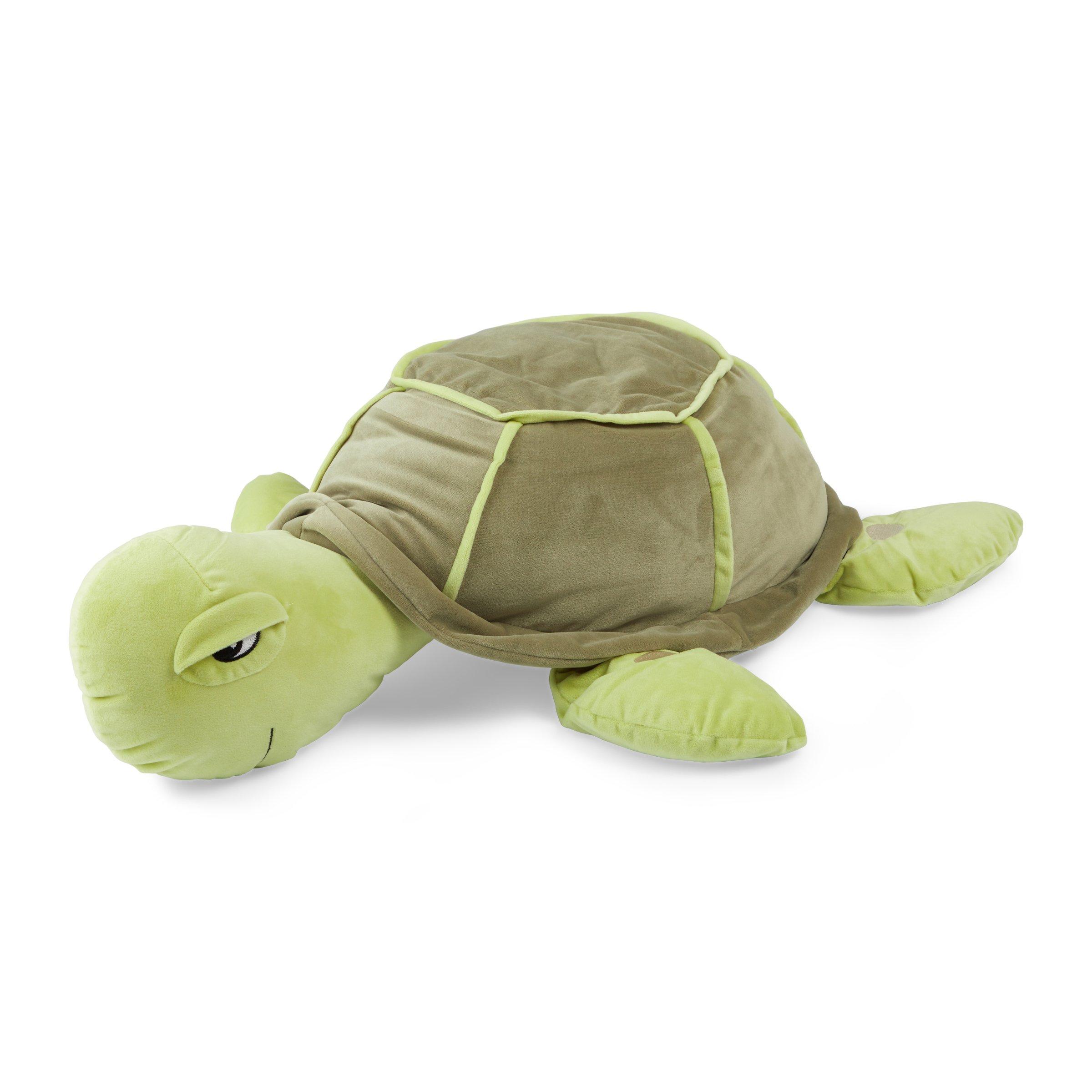 plush turtle pillow