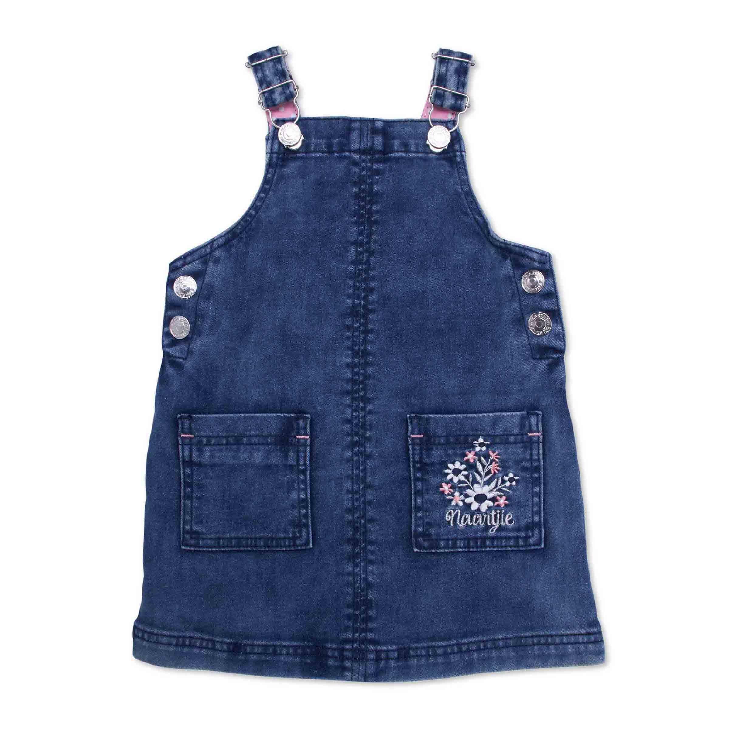 Baby Girl Denim Pinafore Dress (3079278) Naartjie