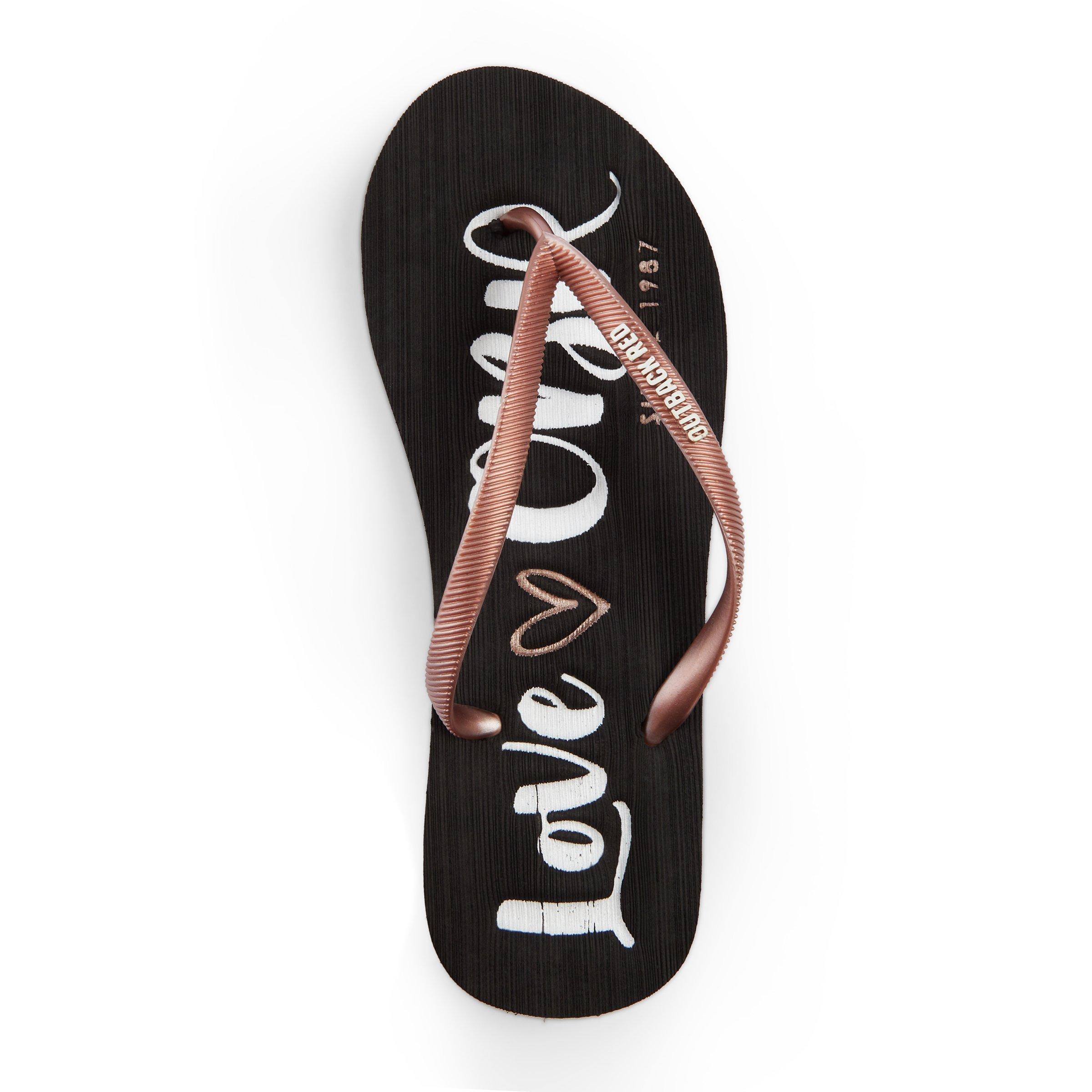 Best black flip flops online