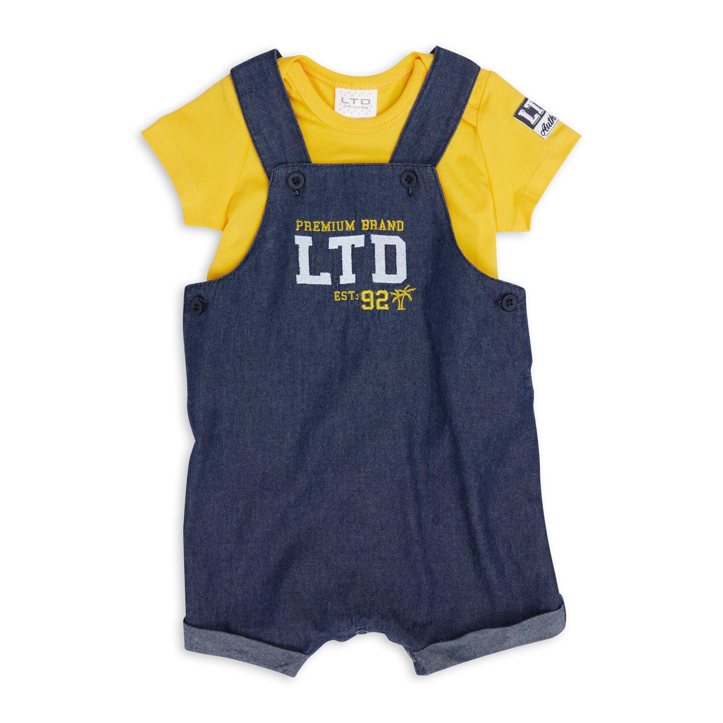 Baby Boy Denim Dungaree Set (3082347) LTD Kids