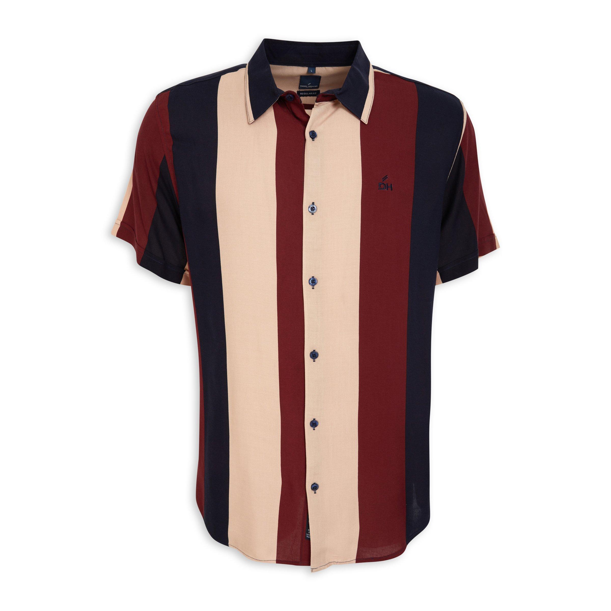 short sleeve striped shirt