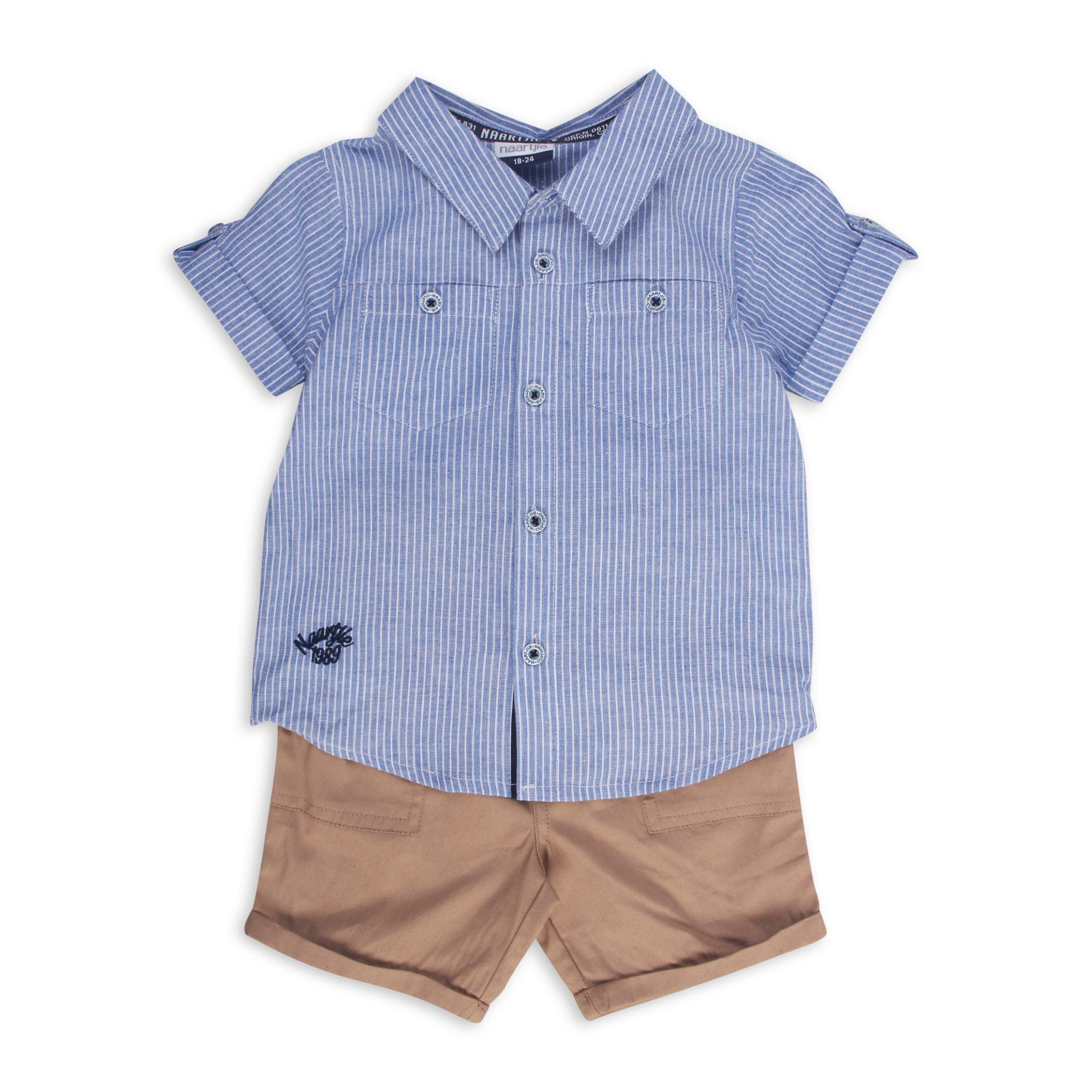 Baby boy short sleeve best sale button down