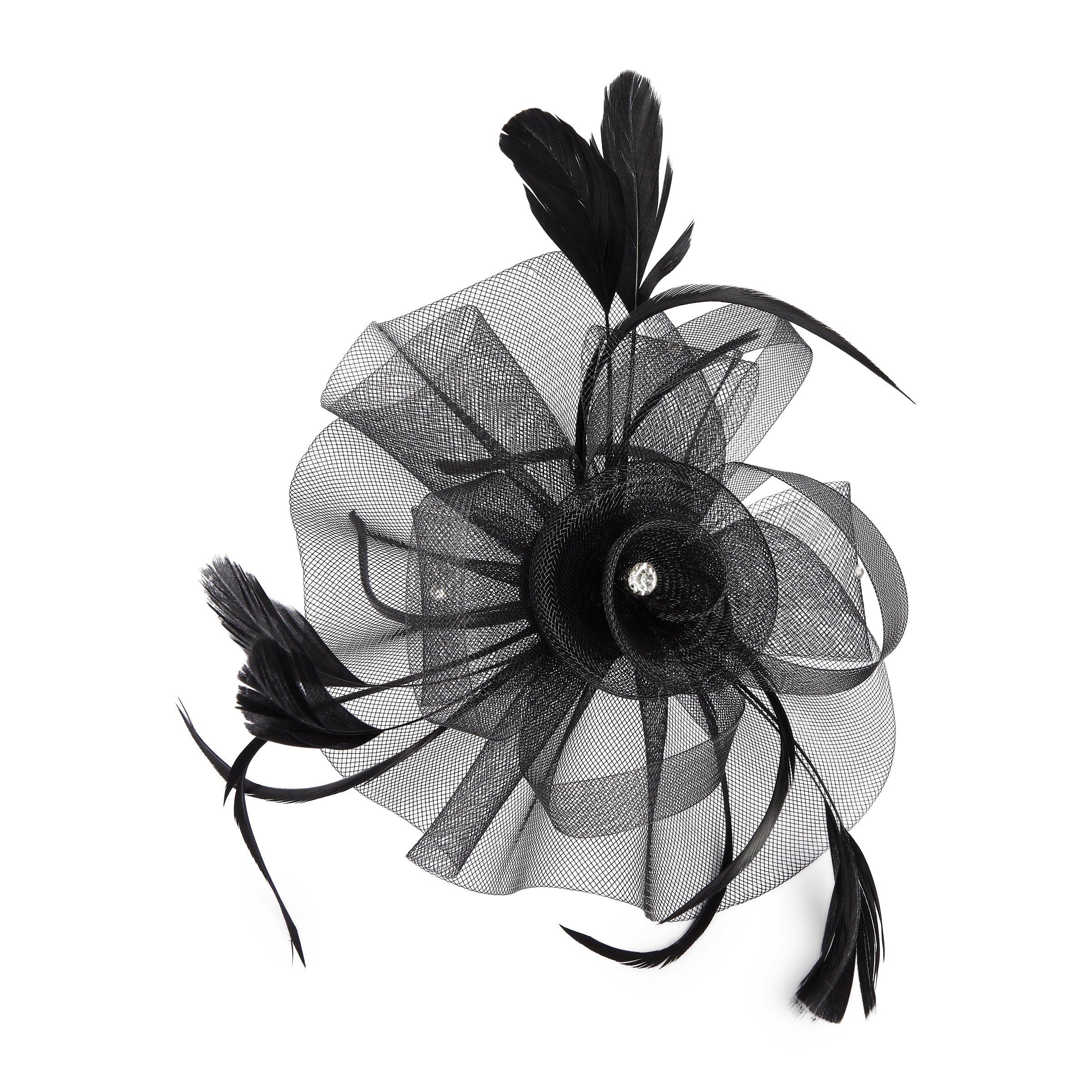 Black Diamante Fascinator (3083708) Truworths