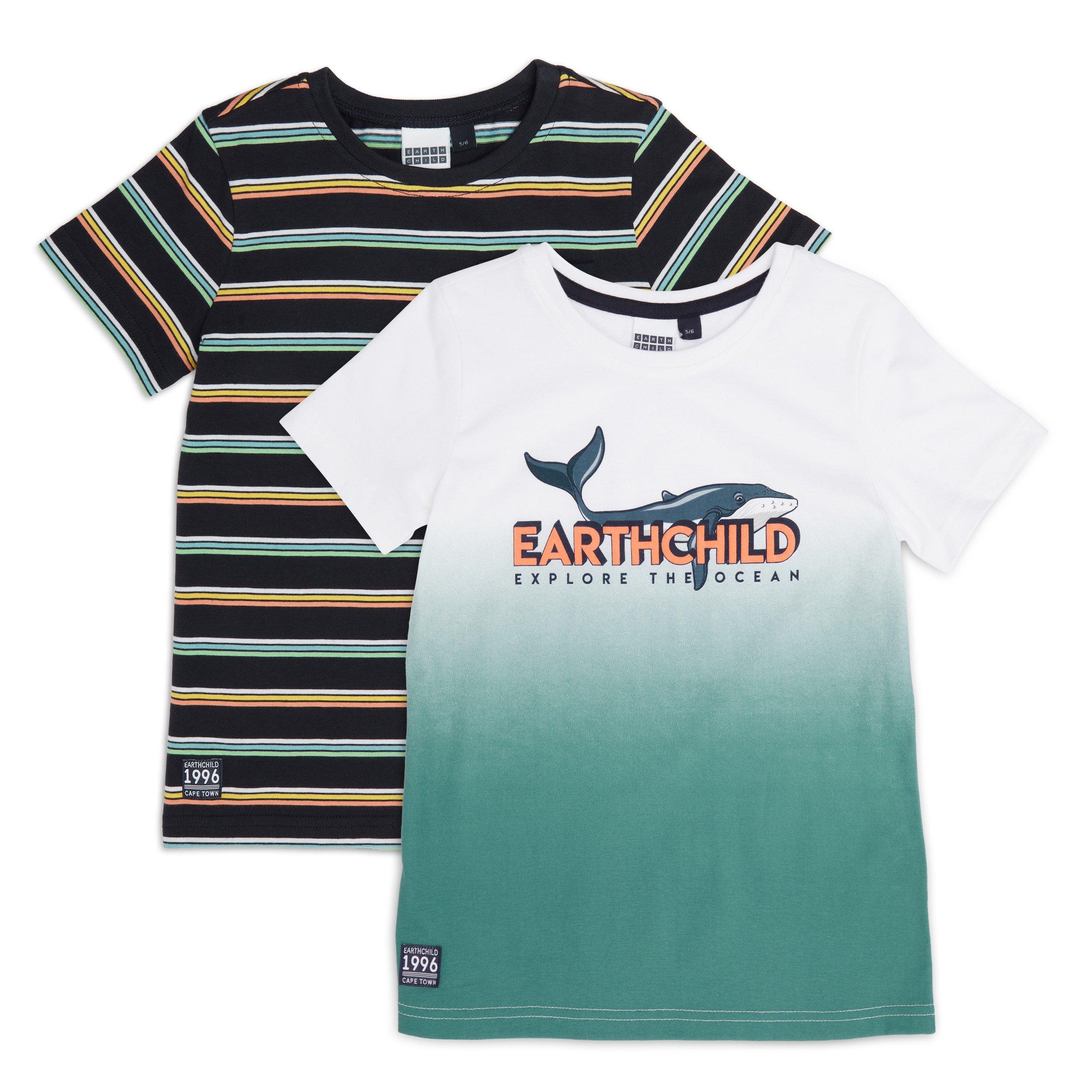 2pack Kid Boy Tees (3084925) Earthchild