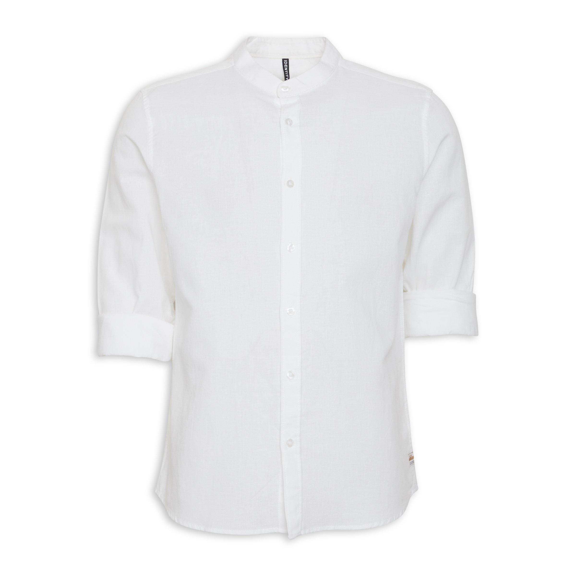 White Mandarin Shirt main image 0