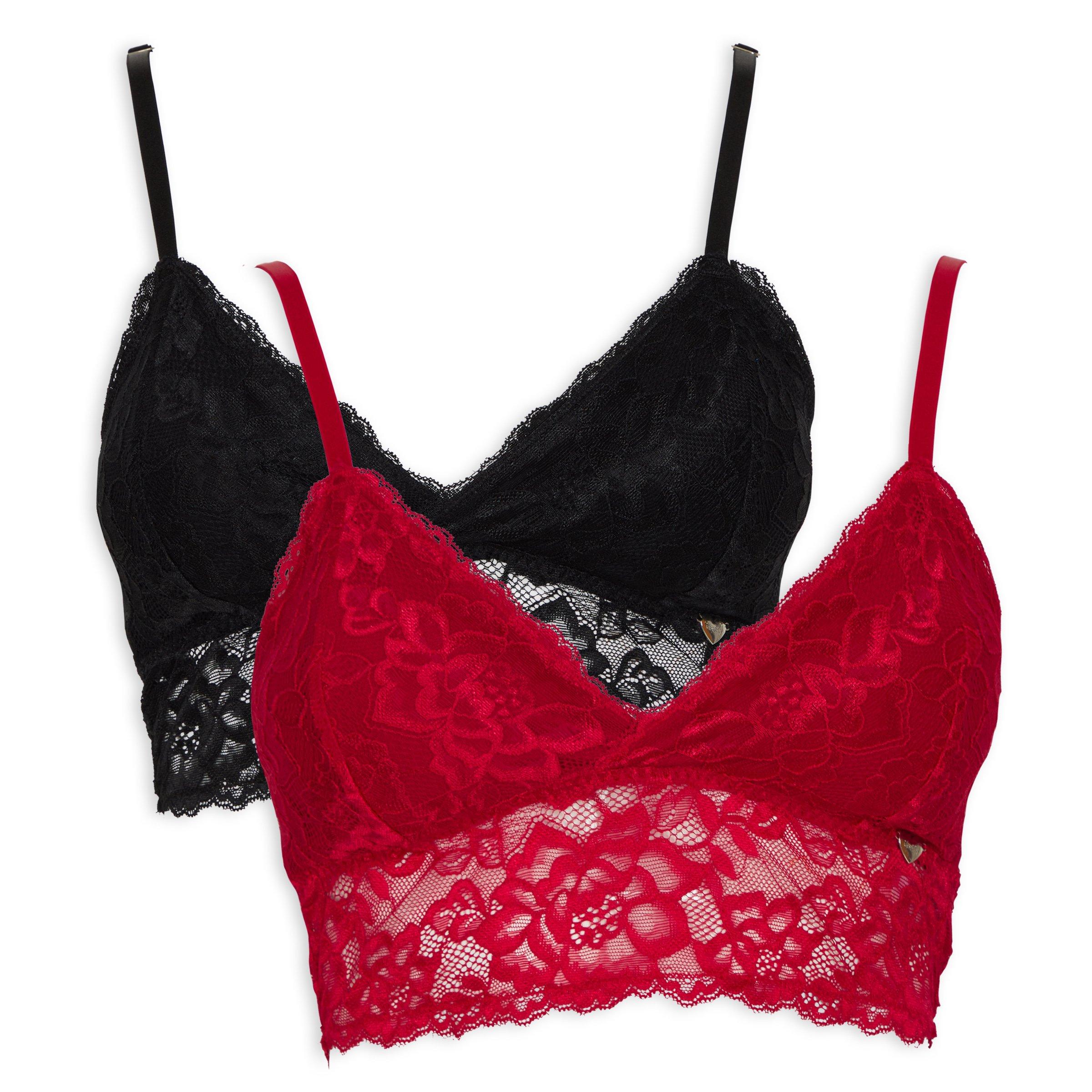 2pack Crop Top Bras (3086363) Identity