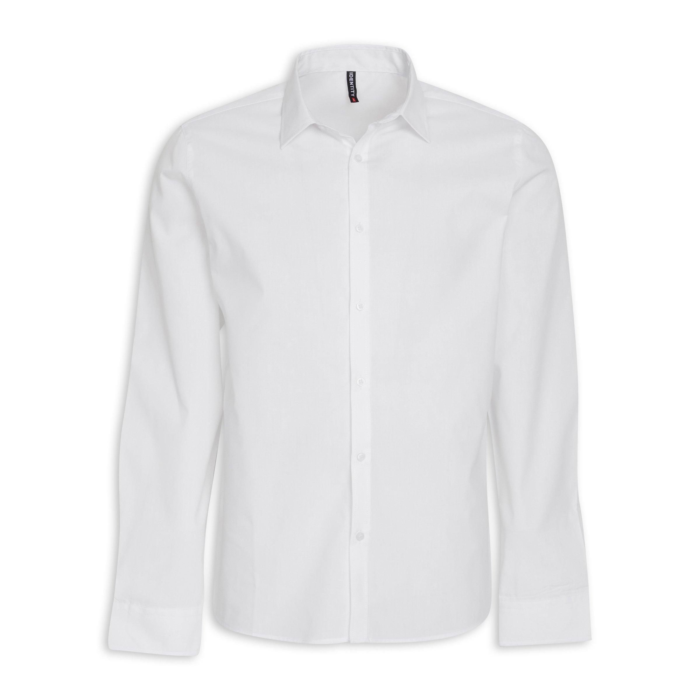 White Slim Fit Shirt (3087688) Identity
