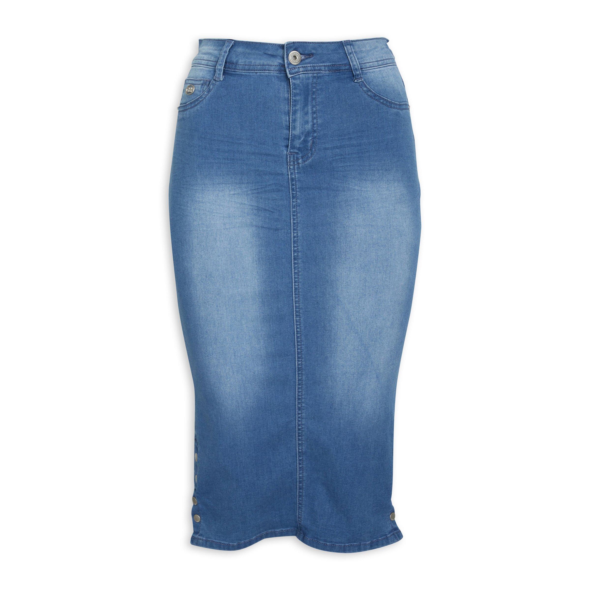 Truworths ladies denim skirts cheap